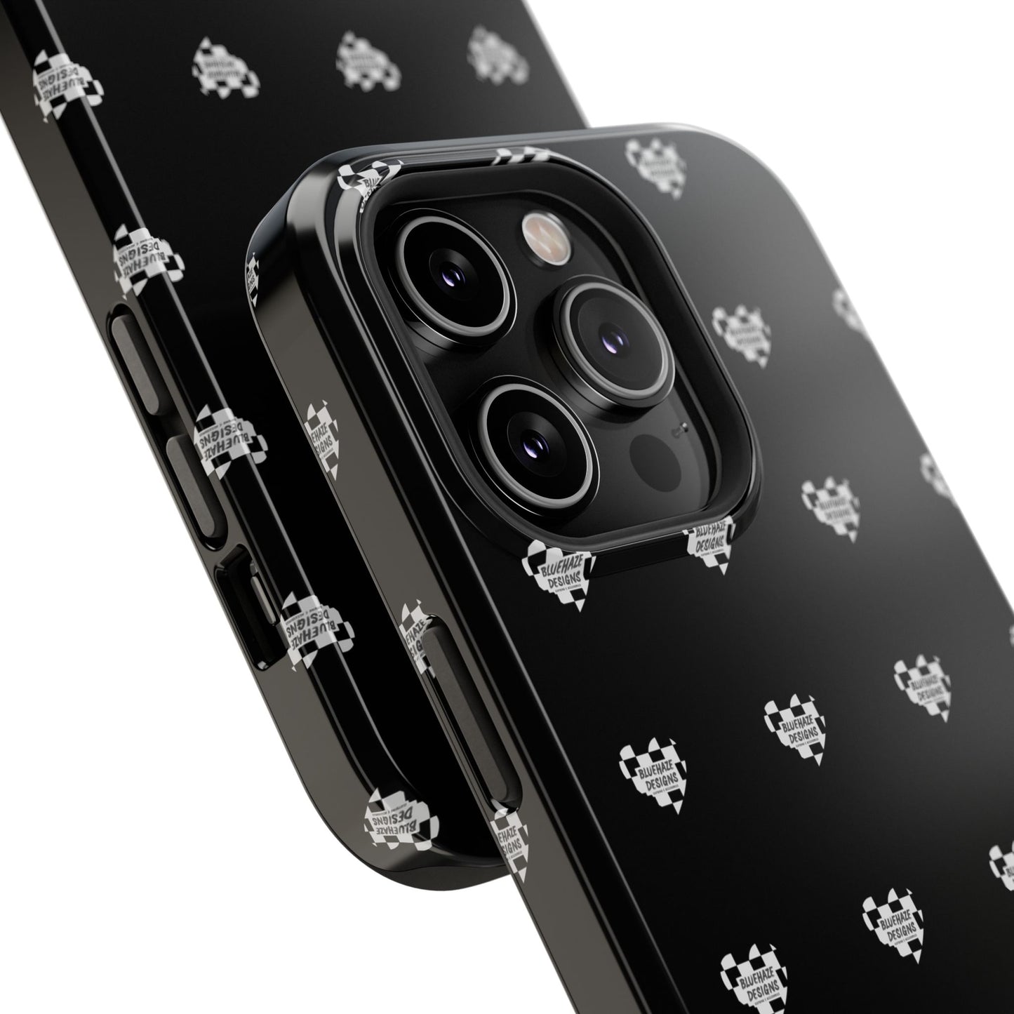 BlueHaze Designs Heart Pattern logo Phone case