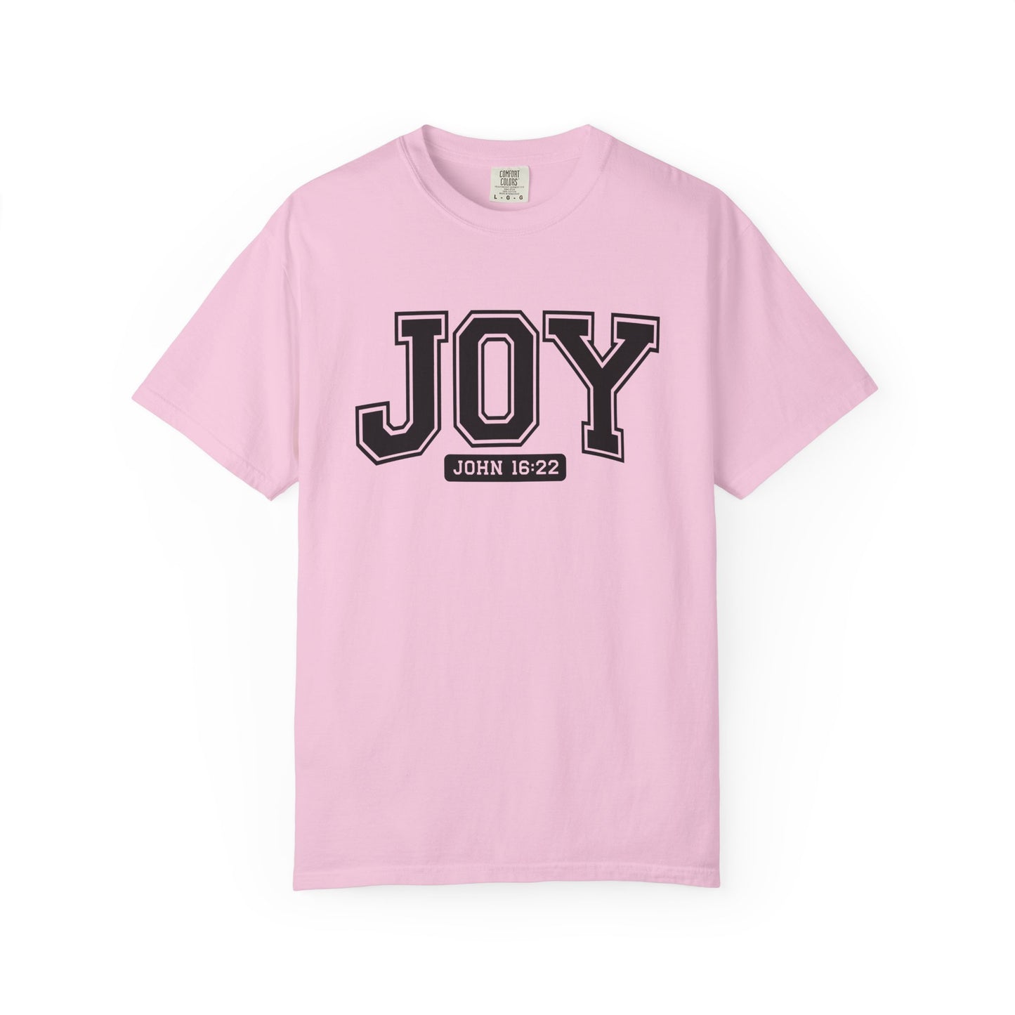 Unisex Joy T-Shirt, Christian Gift, Inspirational Tee, Scripture Apparel, Casual Outfit, Faith-Based Clothing