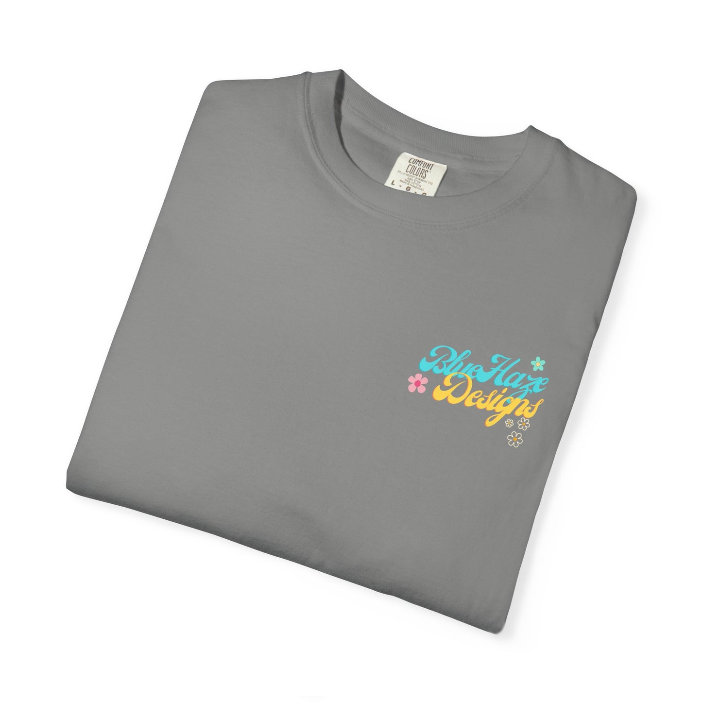 BlueHaze Floral Shoe Vibes T-Shirt