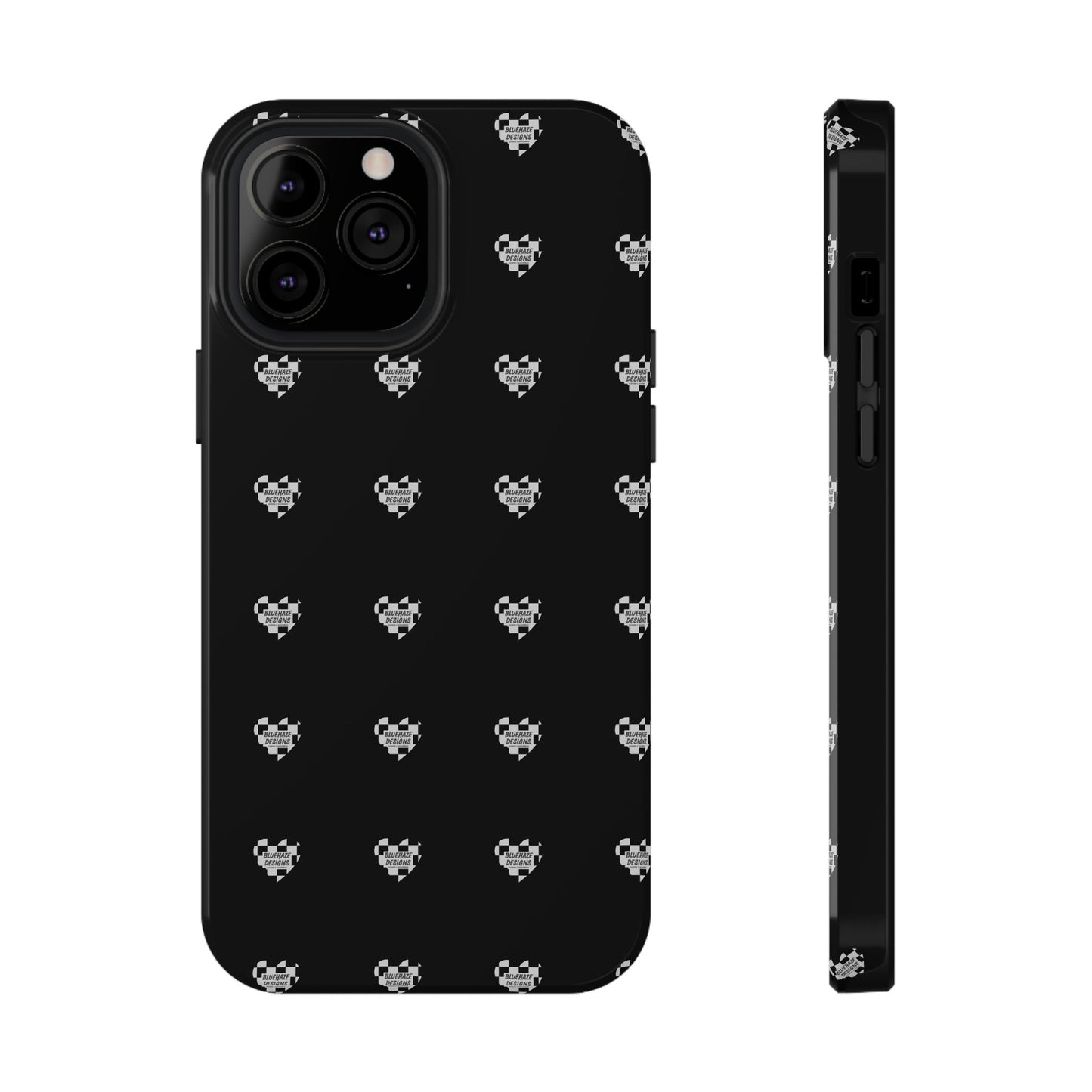 BlueHaze Designs Heart Pattern logo Phone case