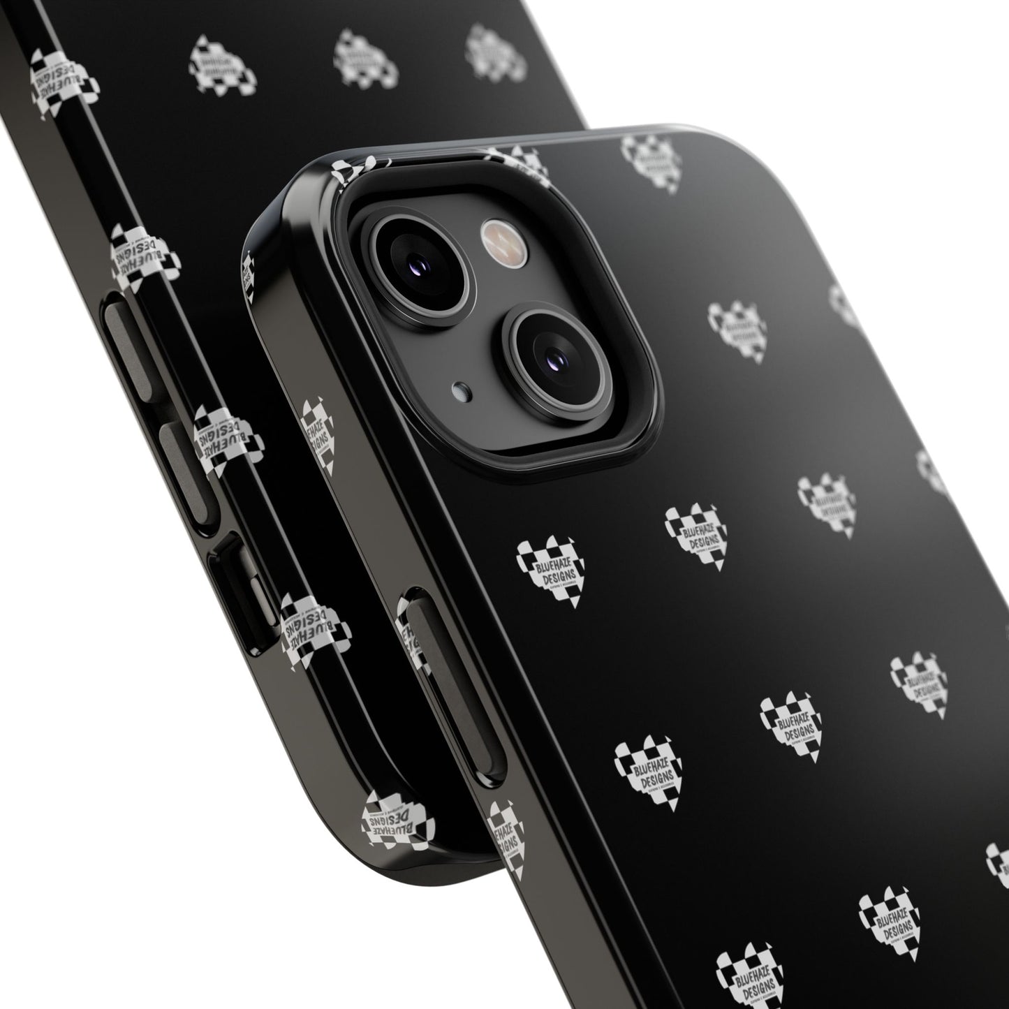 BlueHaze Designs Heart Pattern logo Phone case
