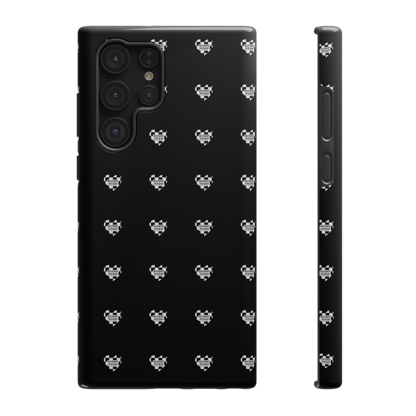 BlueHaze Designs Heart Pattern logo Phone case