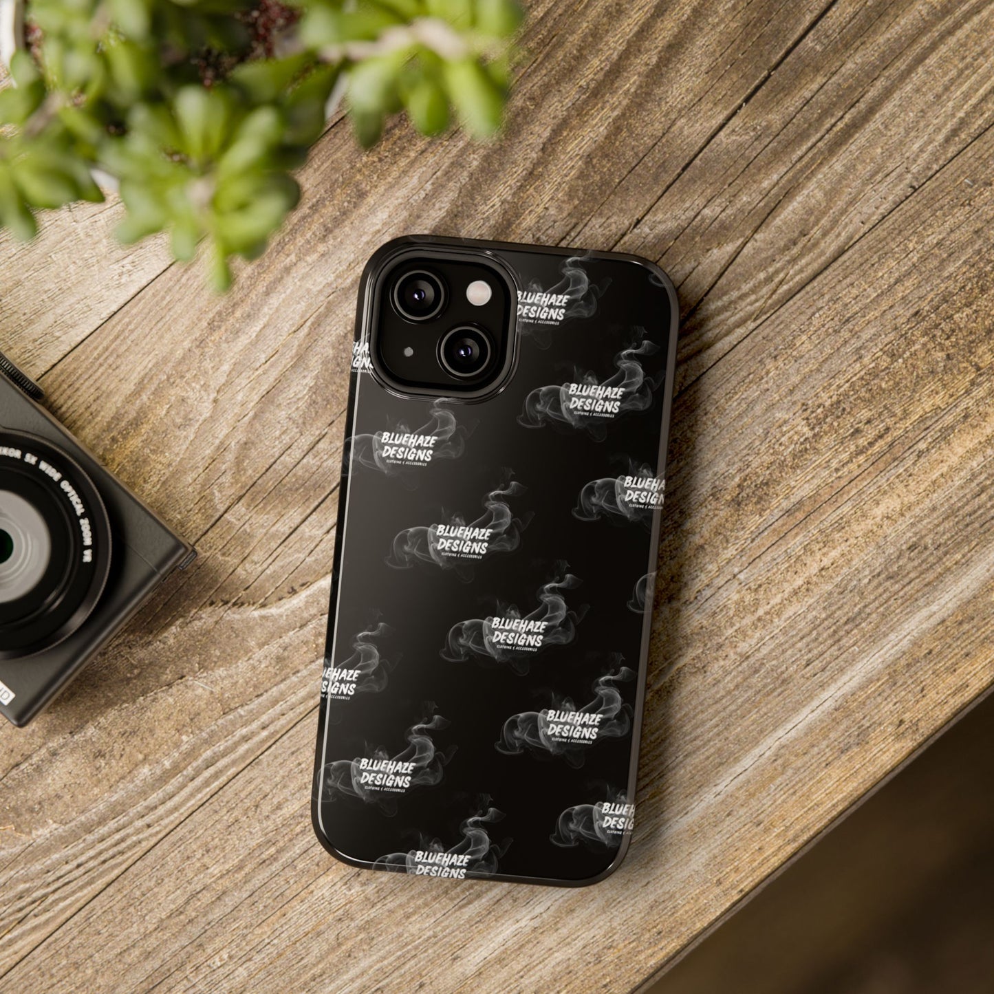 BlueHaze Designs Smoke logo Phone case