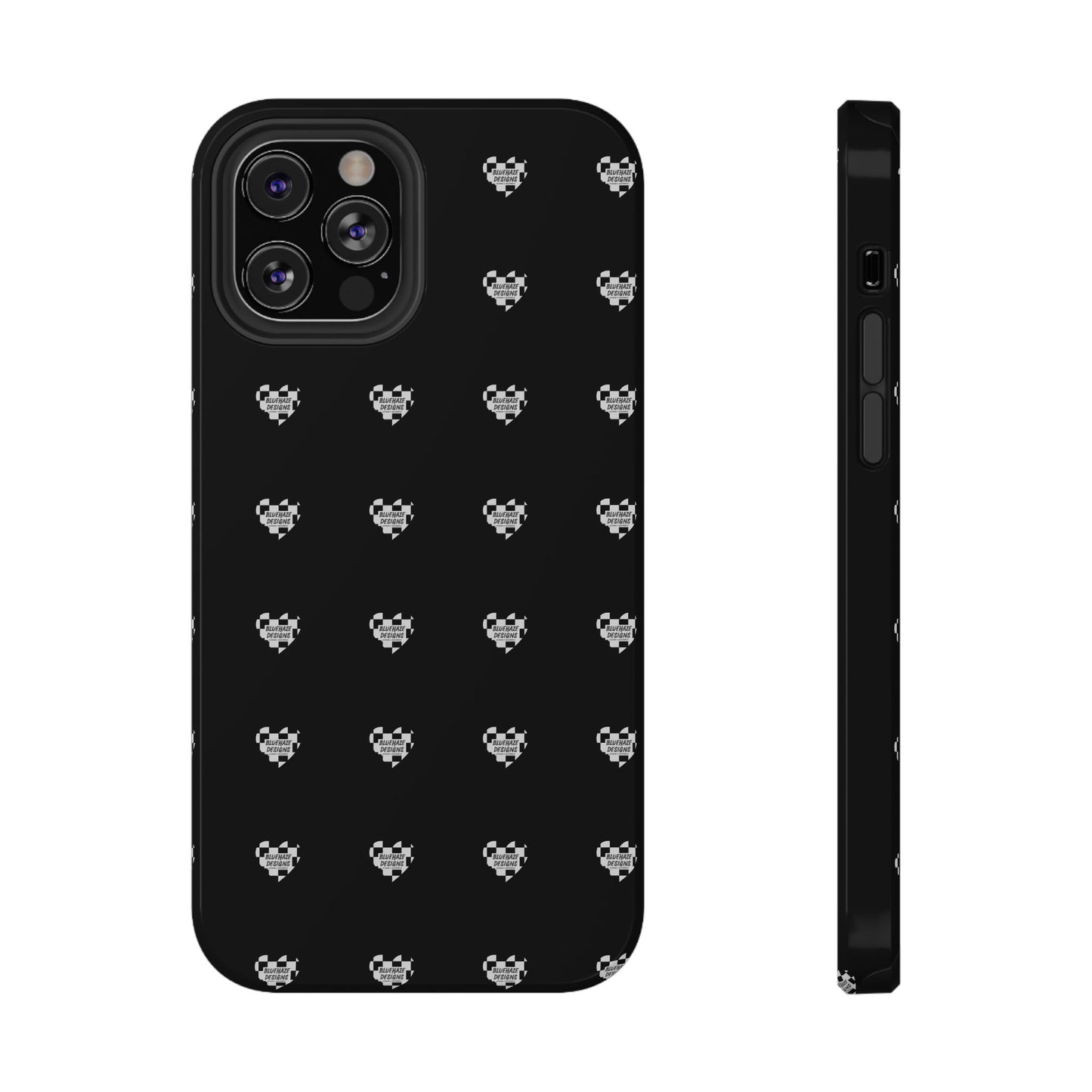 BlueHaze Designs Heart Pattern logo Phone case