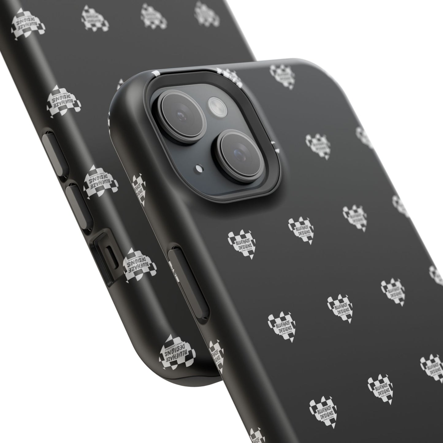 BlueHaze Designs Heart Pattern logo Phone case