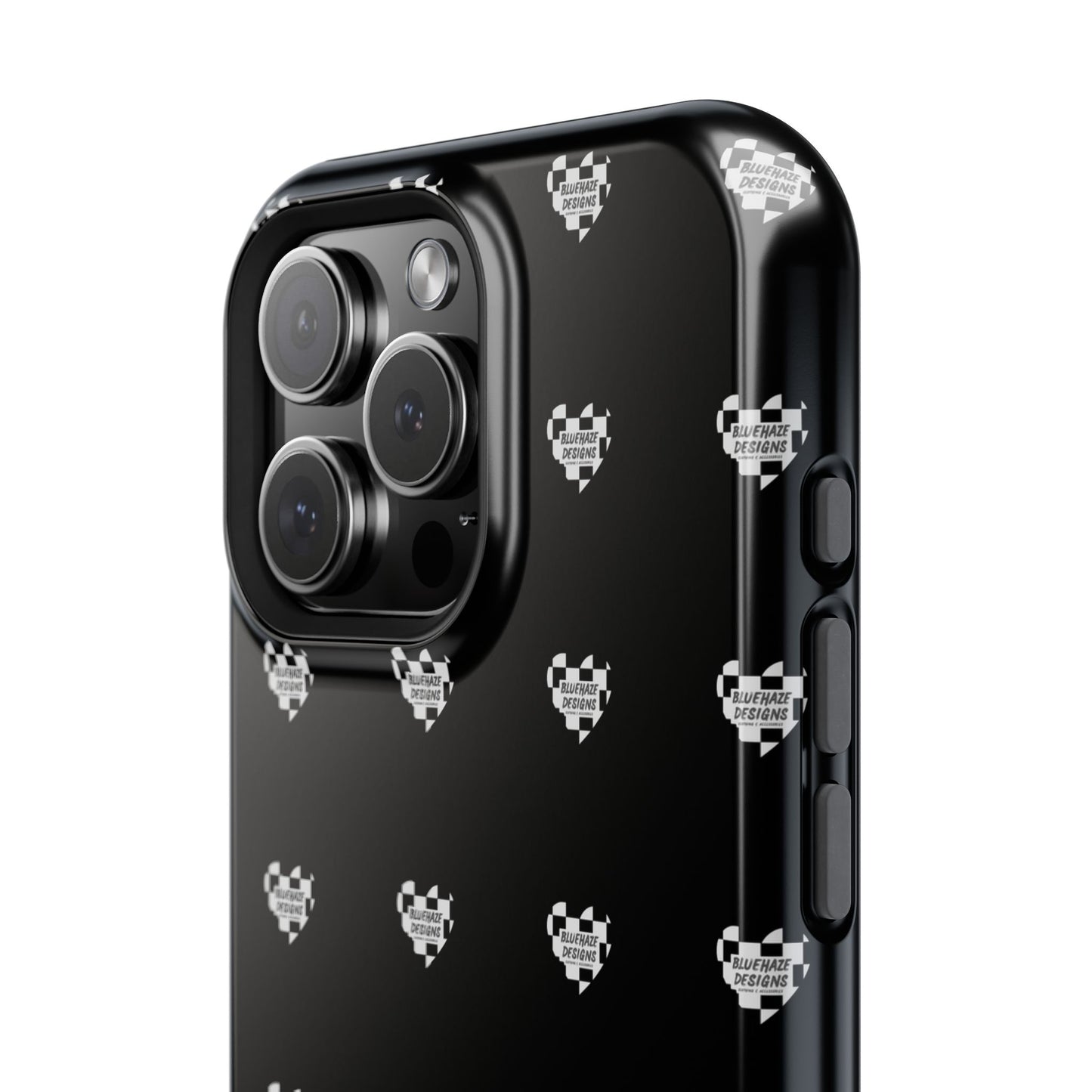 BlueHaze Designs Heart Pattern logo Phone case