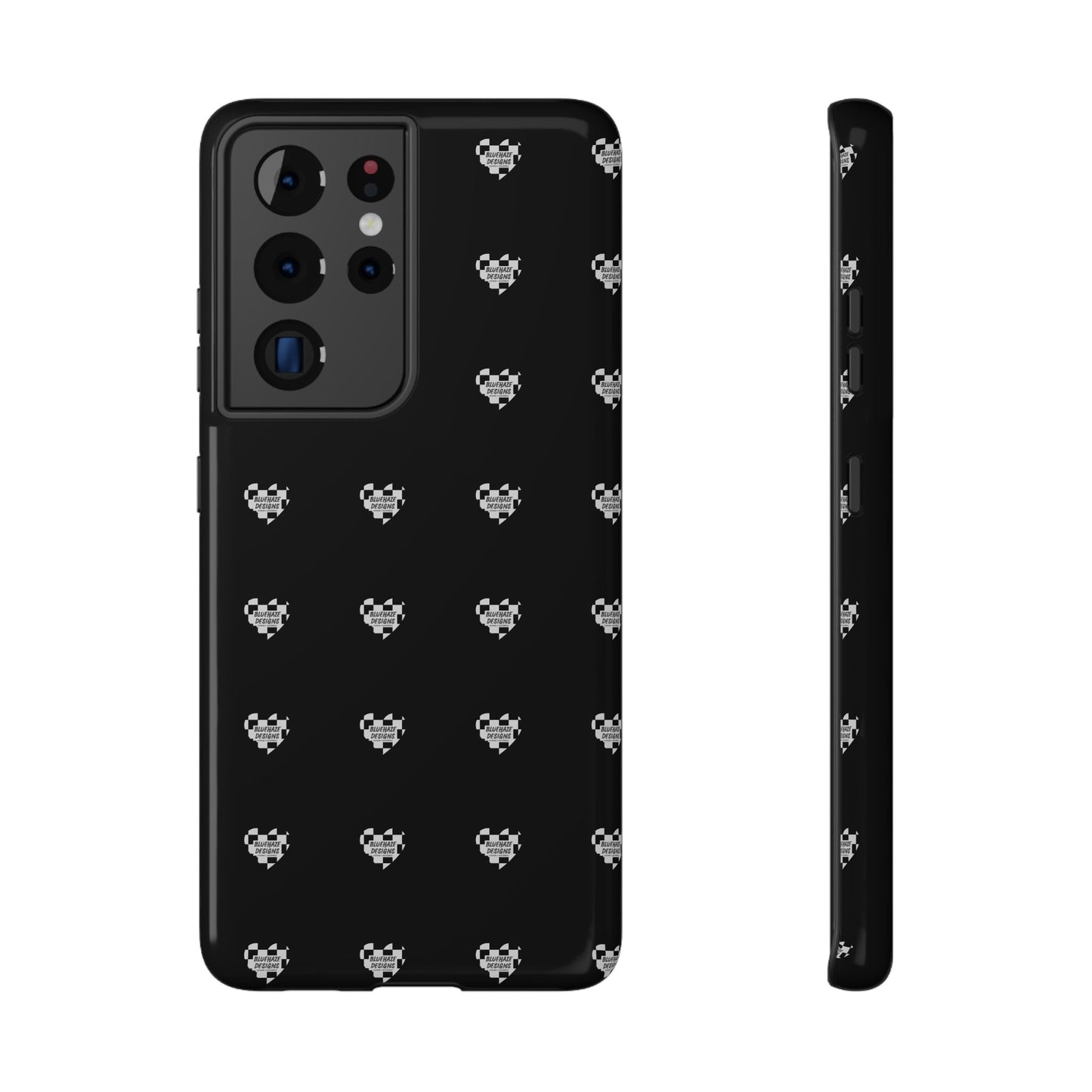 BlueHaze Designs Heart Pattern logo Phone case