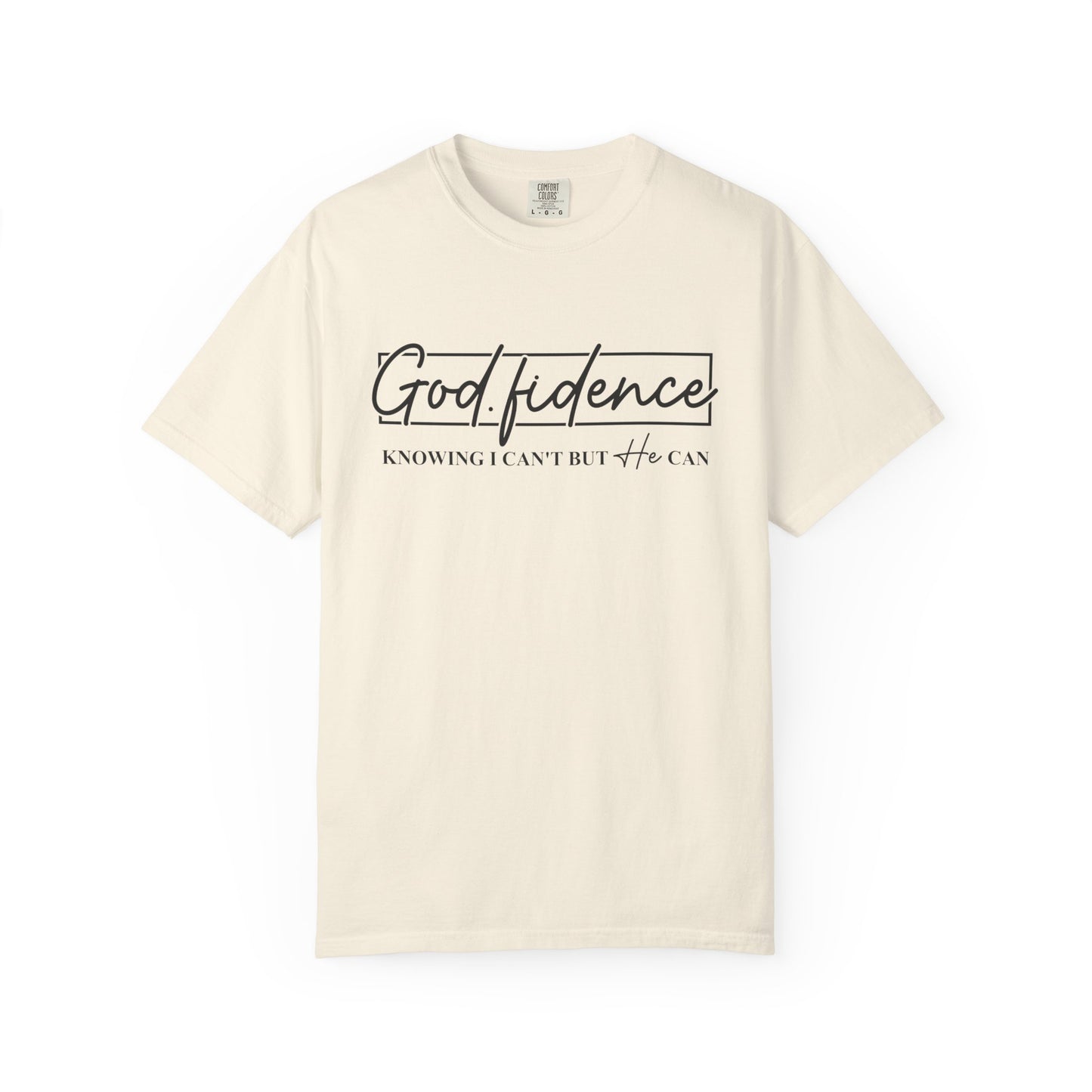 Inspirational Unisex T-shirt, Godfidence Tee, Motivational Apparel, Gift for Him/Her, Positive Vibes Shirt, Everyday Wear