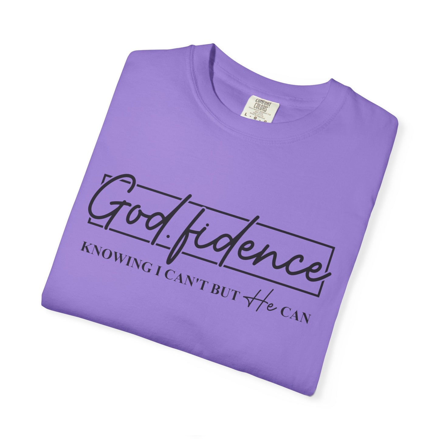 Inspirational Unisex T-shirt, Godfidence Tee, Motivational Apparel, Gift for Him/Her, Positive Vibes Shirt, Everyday Wear