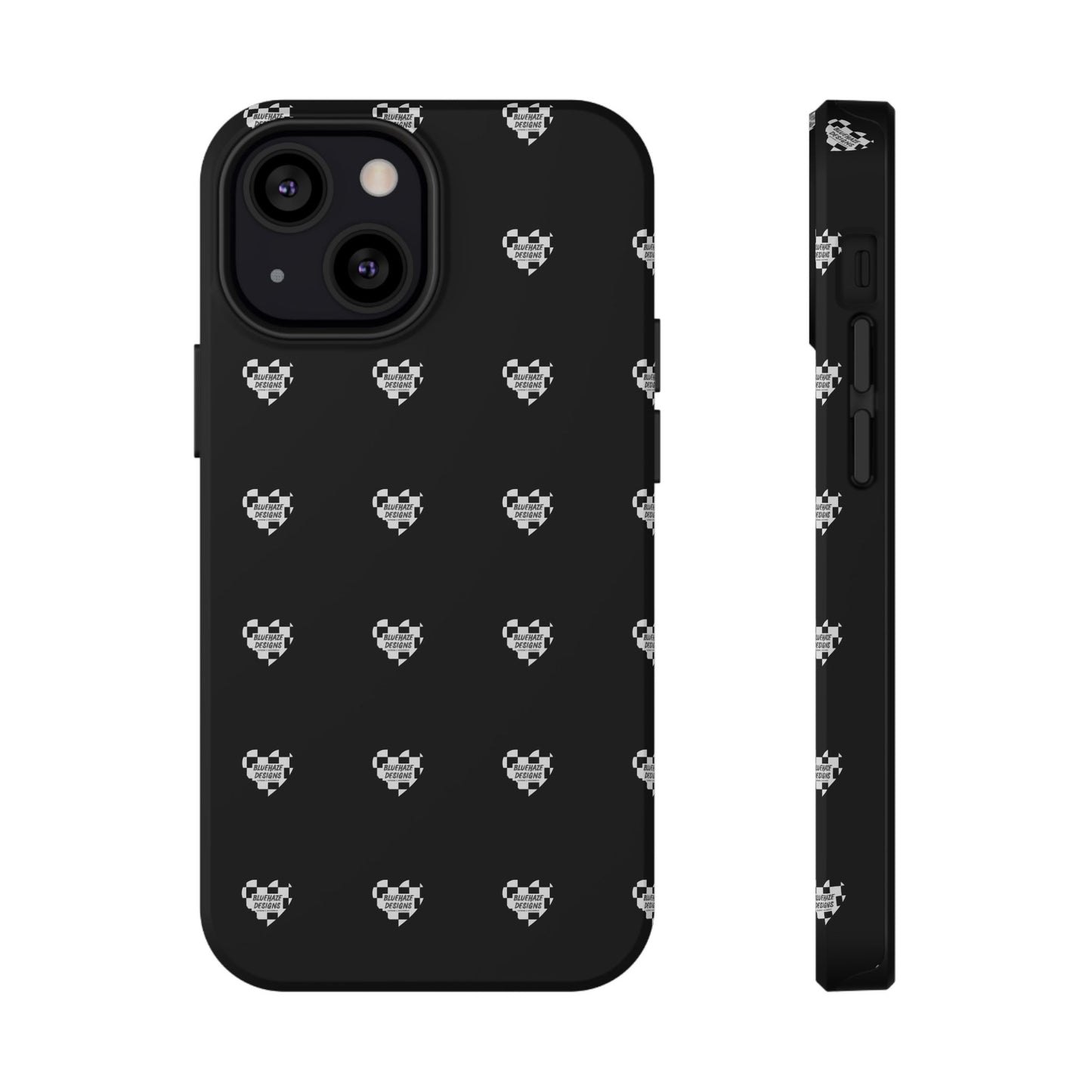 BlueHaze Designs Heart Pattern logo Phone case