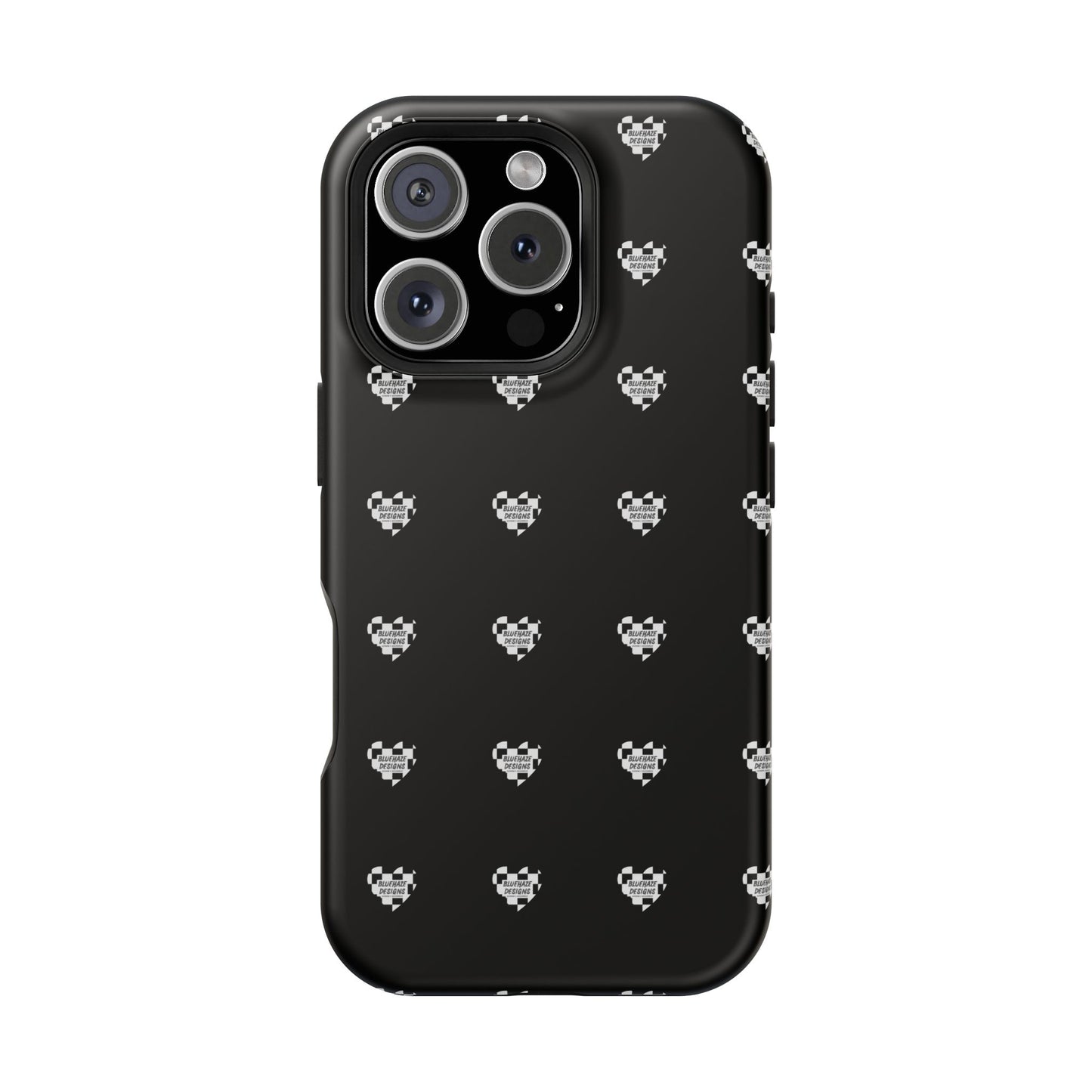 BlueHaze Designs Heart Pattern logo Phone case