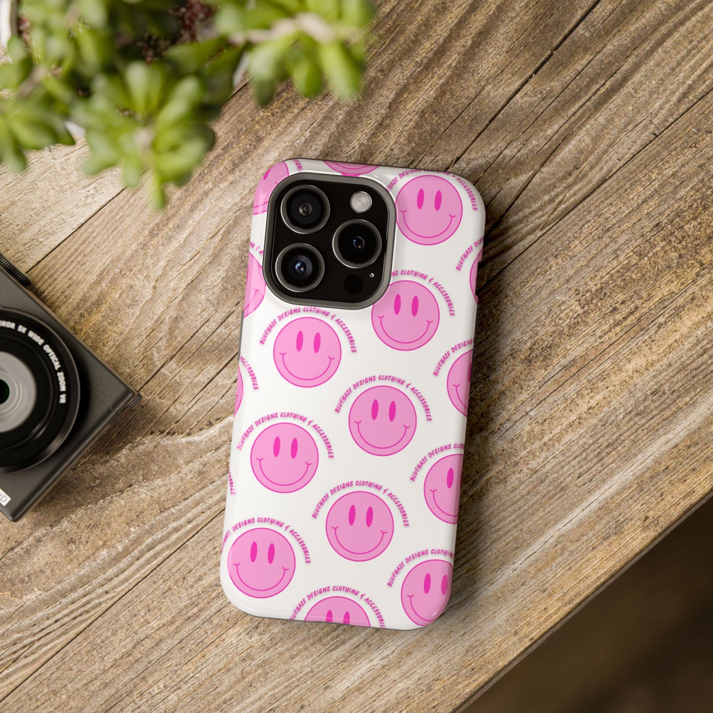 BlueHaze Designs Smiley Logo Phone case
