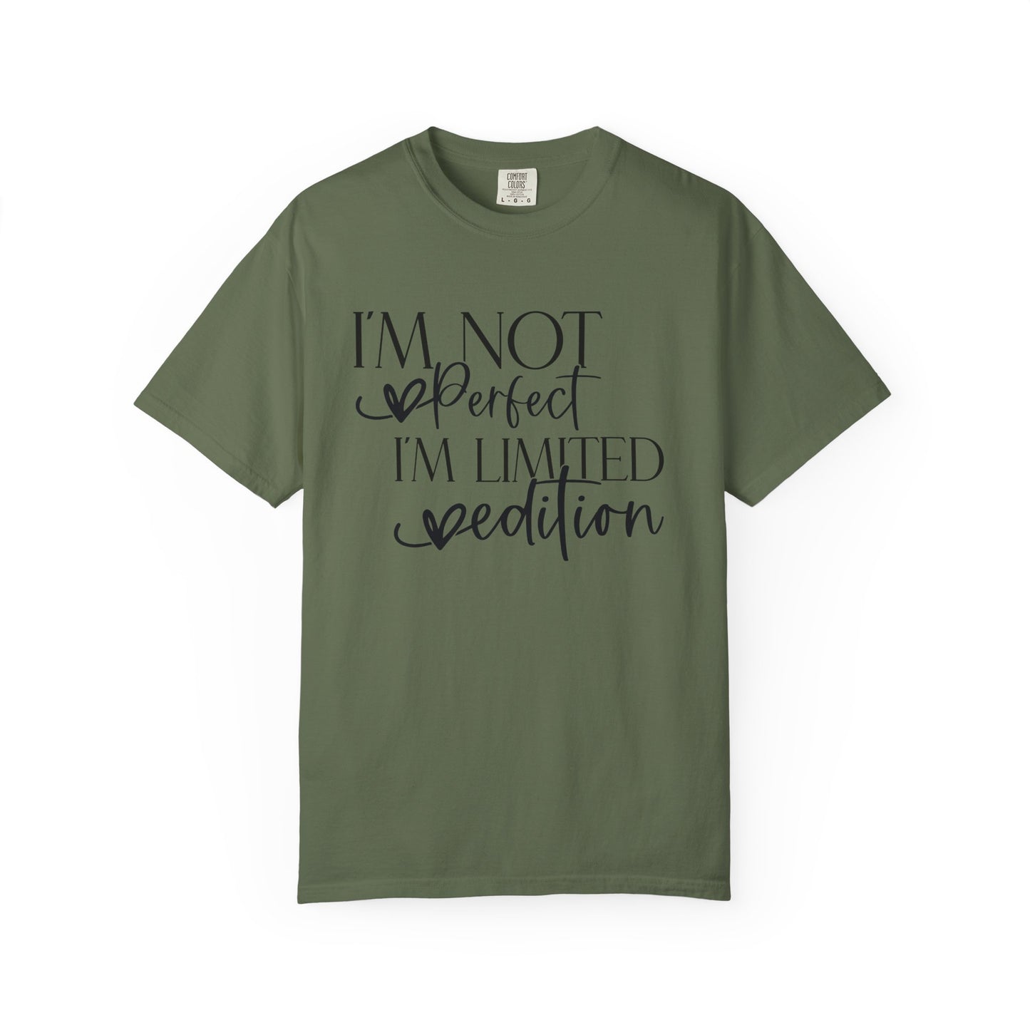 Limited Edition Tee - I'm Not Perfect, Unisex T-shirt, Gift for