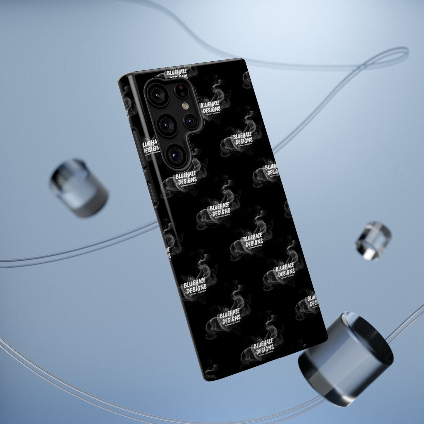 BlueHaze Designs Smoke logo Phone case