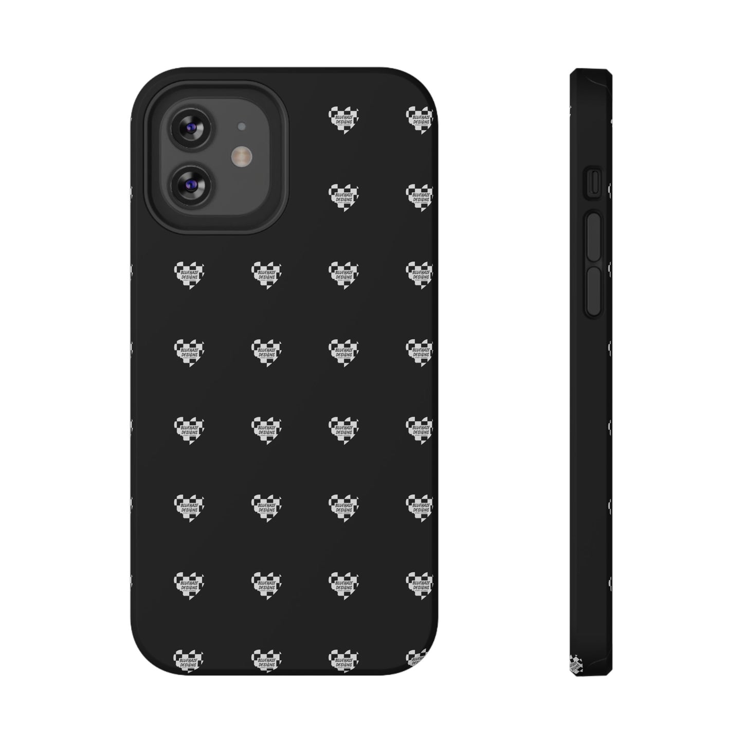 BlueHaze Designs Heart Pattern logo Phone case