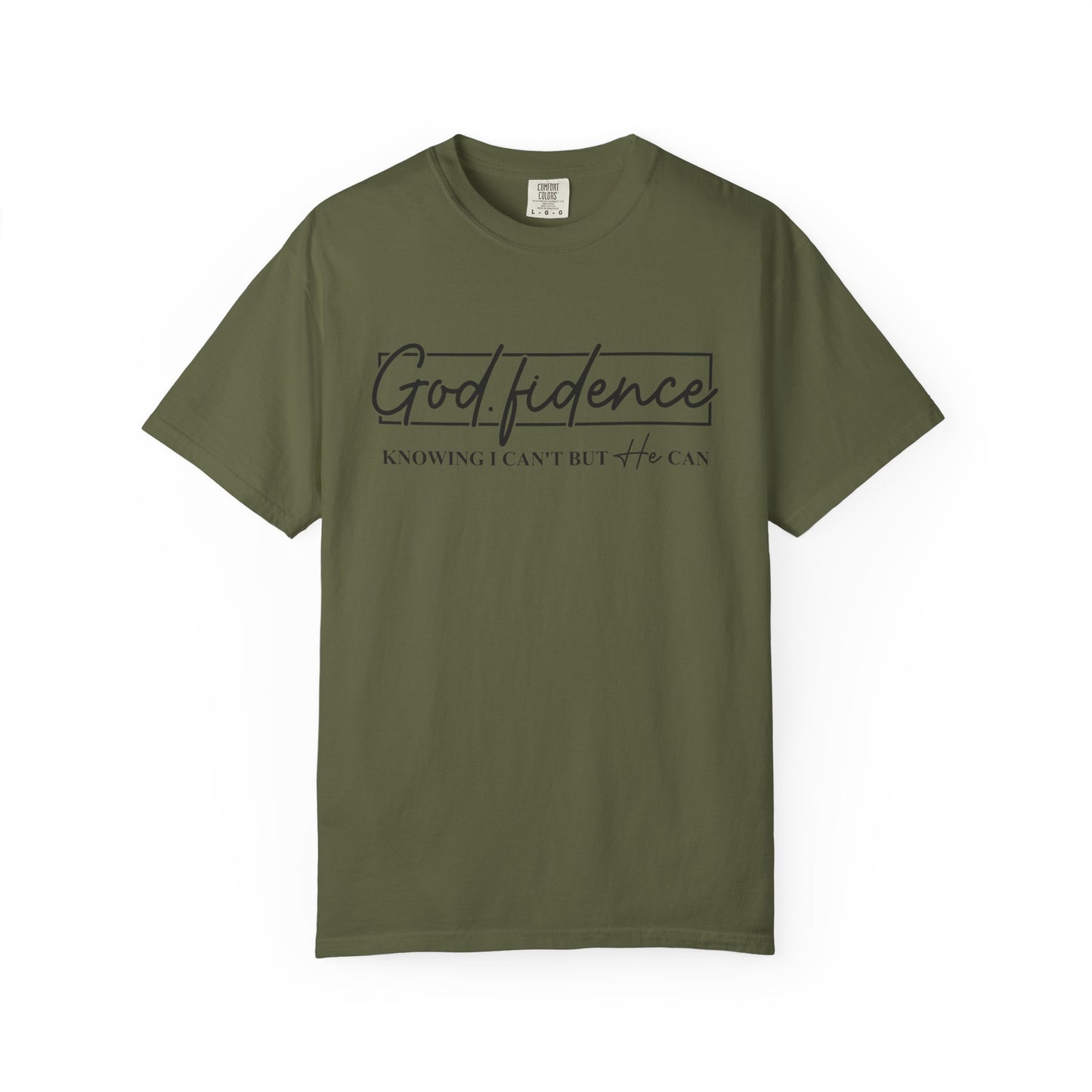Inspirational Unisex T-shirt, Godfidence Tee, Motivational Apparel, Gift for Him/Her, Positive Vibes Shirt, Everyday Wear