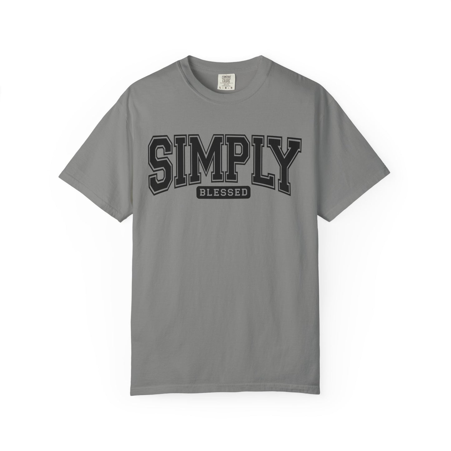 Simply Blessed Unisex T-shirt, Mindfulness Apparel, Casual Faith Shirt, Everyday Wear, Gift for Believers, Spiritual Comfort