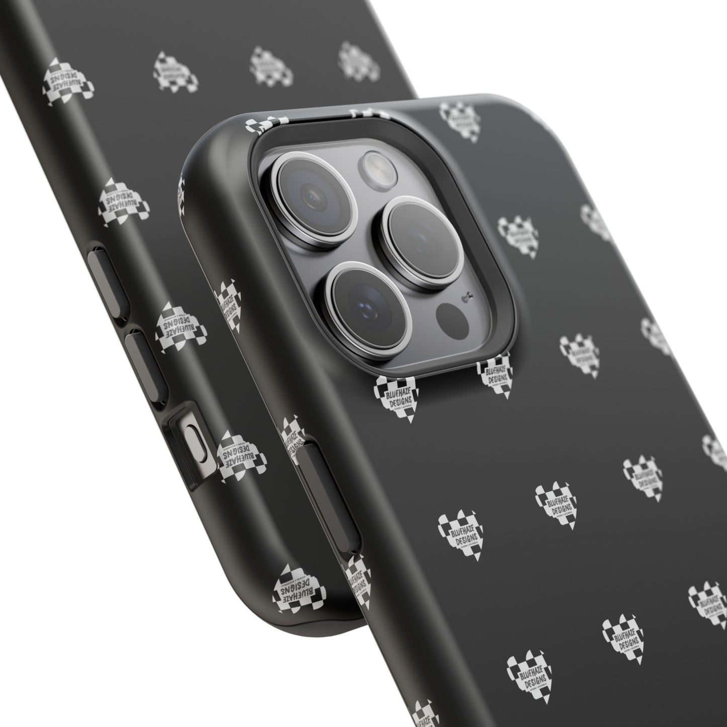 BlueHaze Designs Heart Pattern logo Phone case
