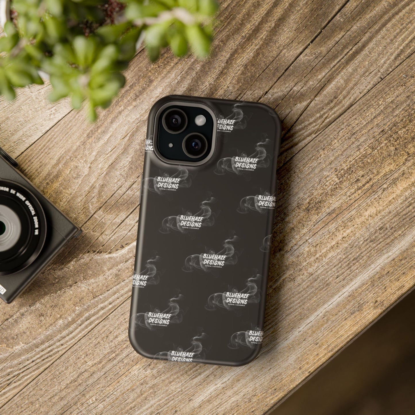 BlueHaze Designs Smoke logo Phone case