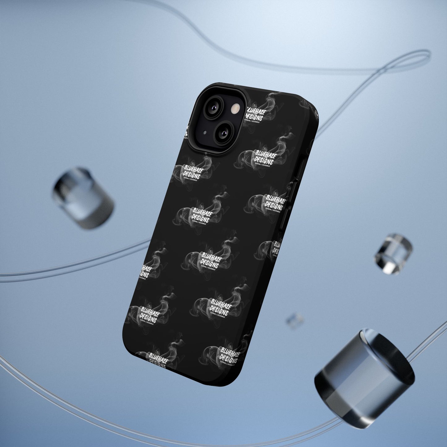 BlueHaze Designs Smoke logo Phone case
