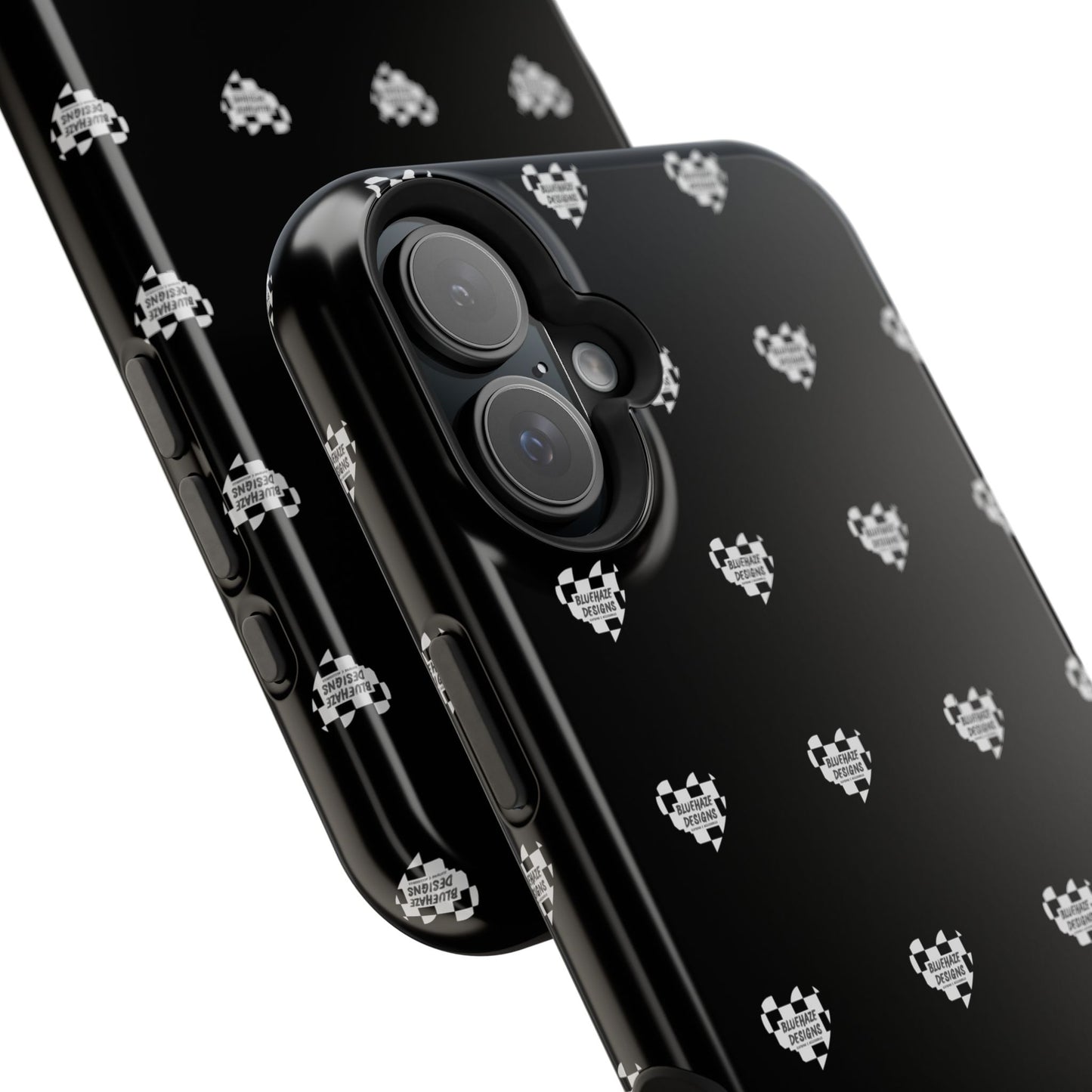 BlueHaze Designs Heart Pattern logo Phone case