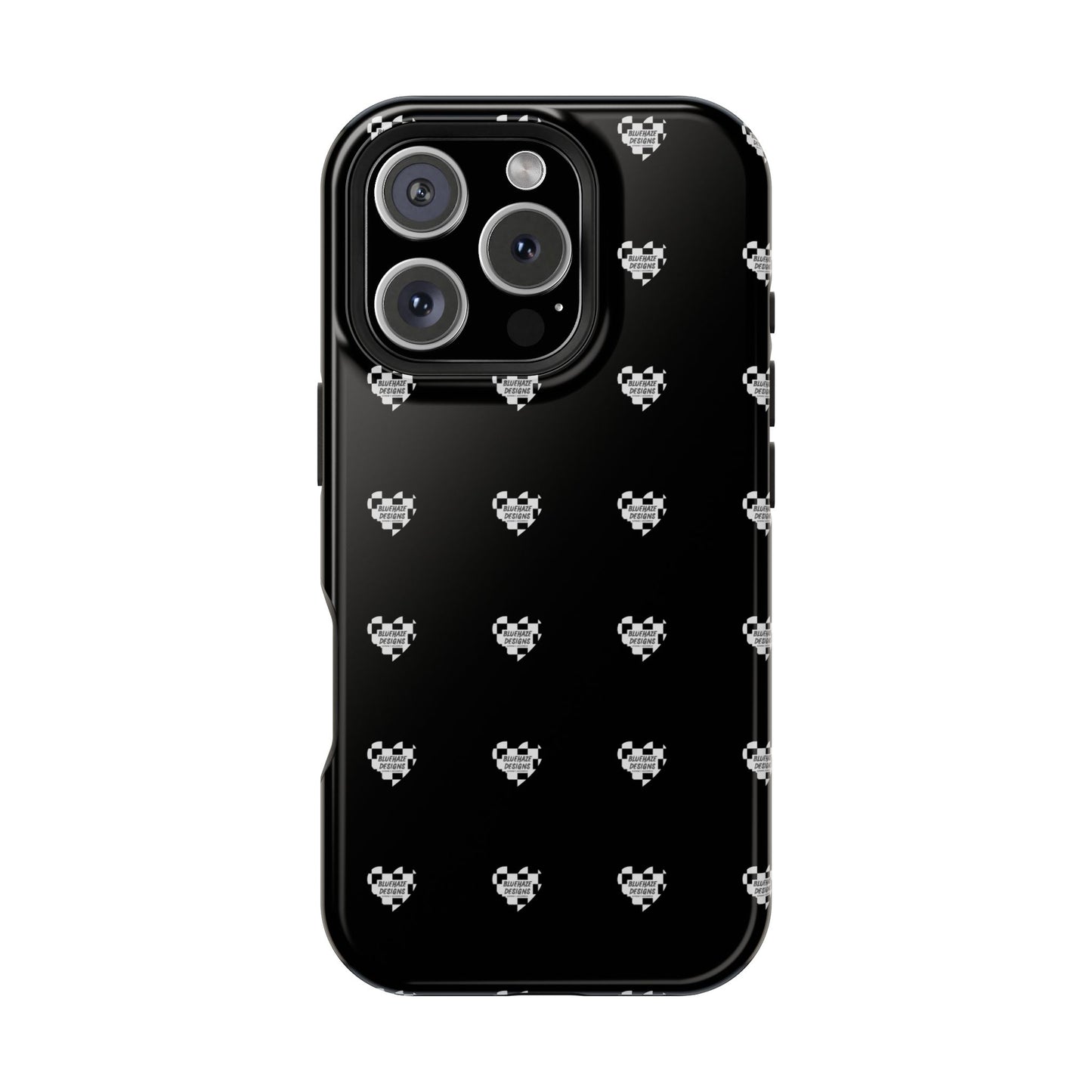 BlueHaze Designs Heart Pattern logo Phone case
