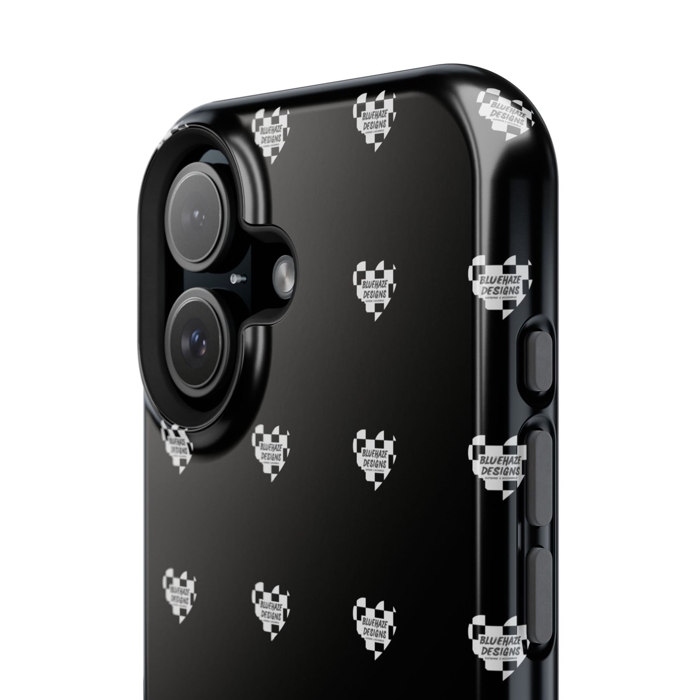 BlueHaze Designs Heart Pattern logo Phone case