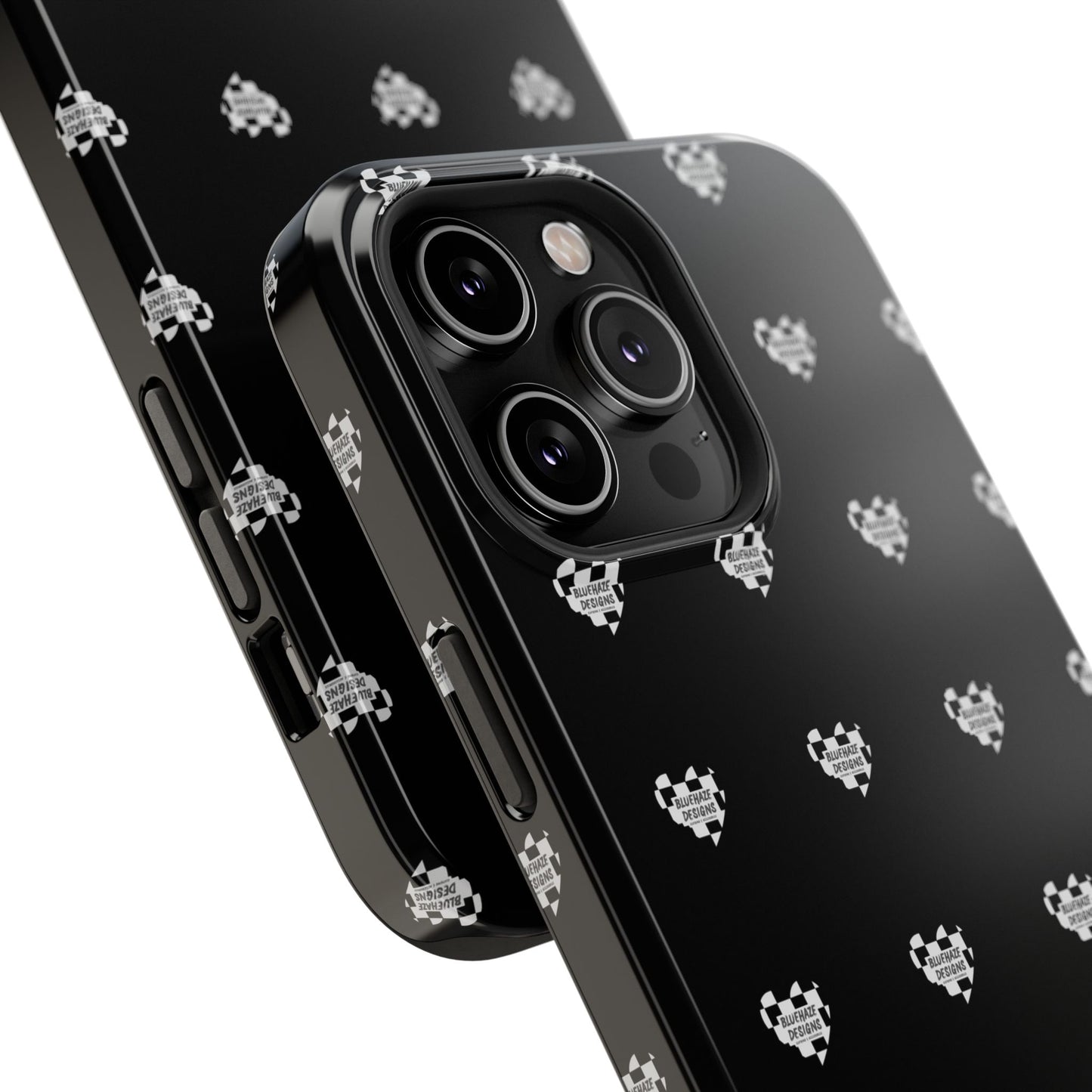 BlueHaze Designs Heart Pattern logo Phone case