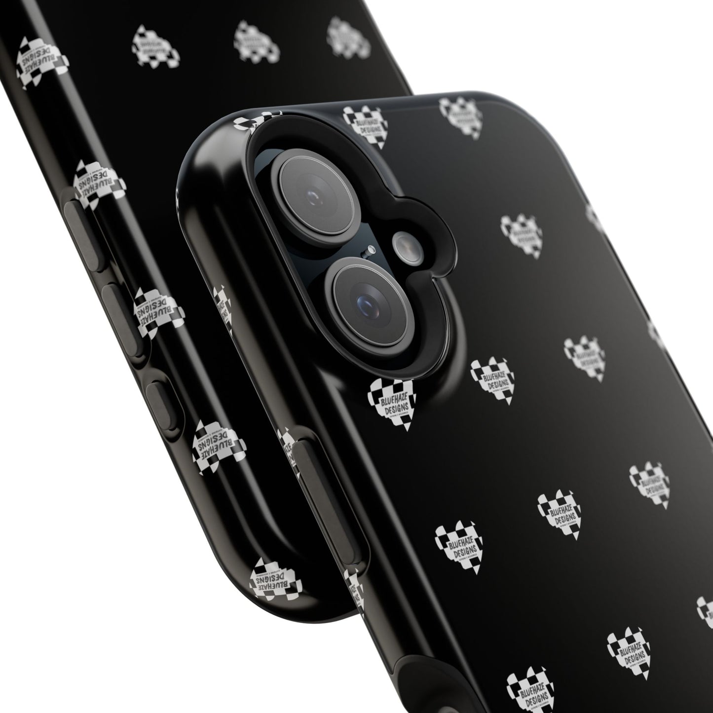 BlueHaze Designs Heart Pattern logo Phone case