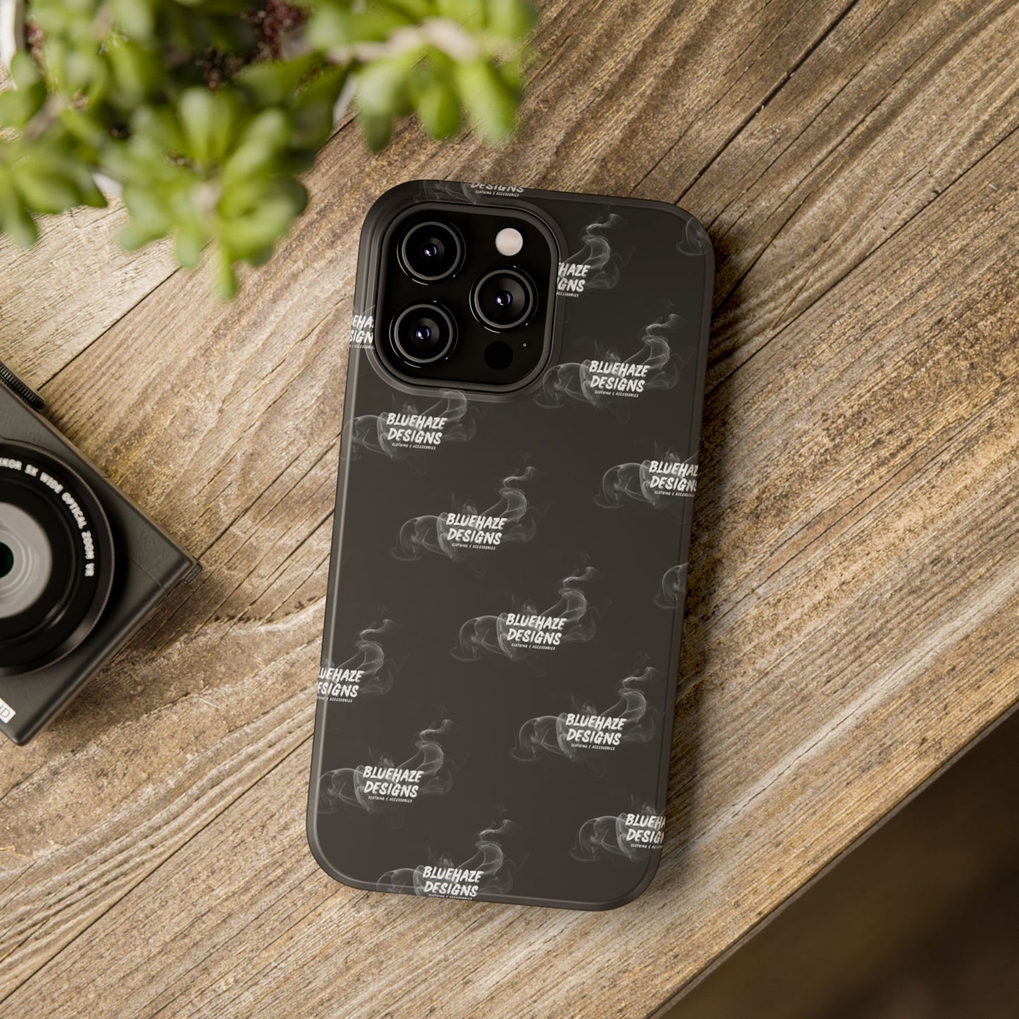 BlueHaze Designs Smoke logo Phone case