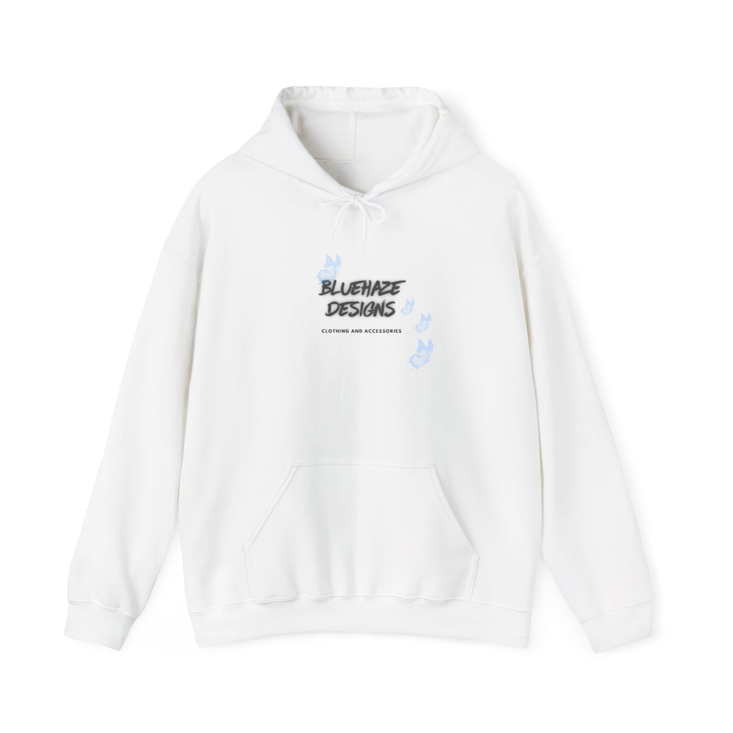 BlueHaze Designs Butterfly logo hoodie