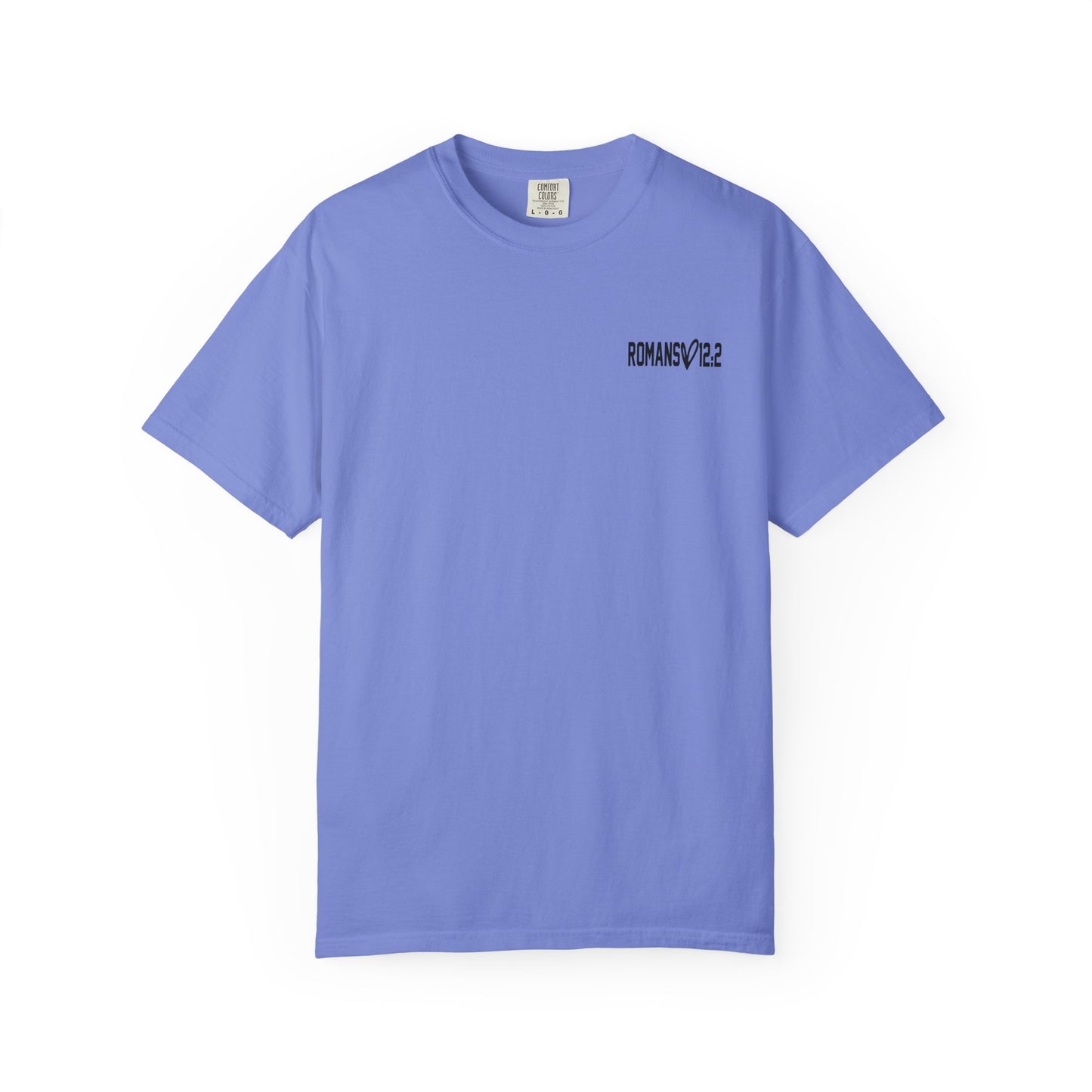 "Romans 12:2" Unisex Butterfly & Floral T-Shirt - Be Transformed, Inspirational Gift, Youth Apparel, Nature Lover Tee, Everyday Wear, Motivational Shirt