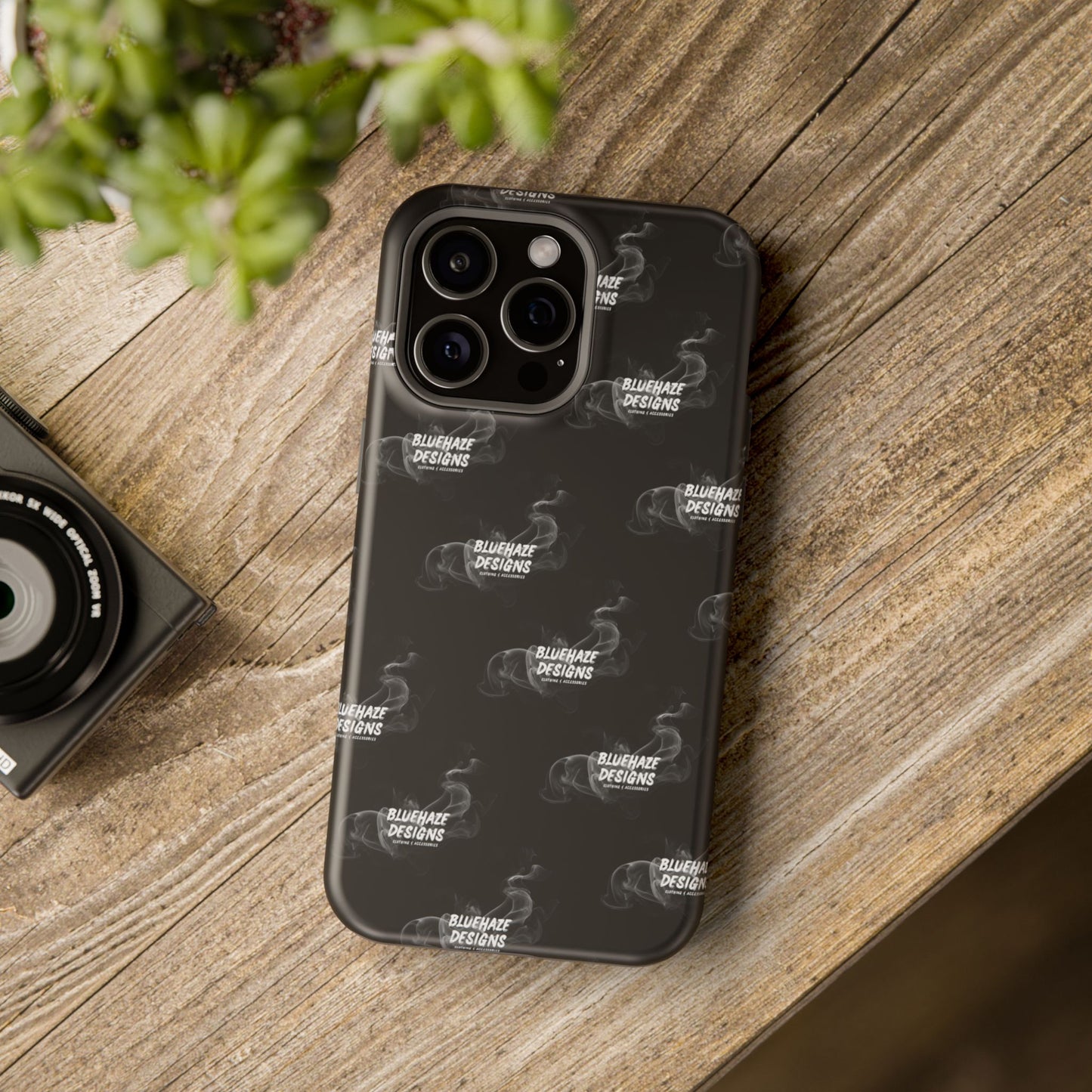 BlueHaze Designs Smoke logo Phone case