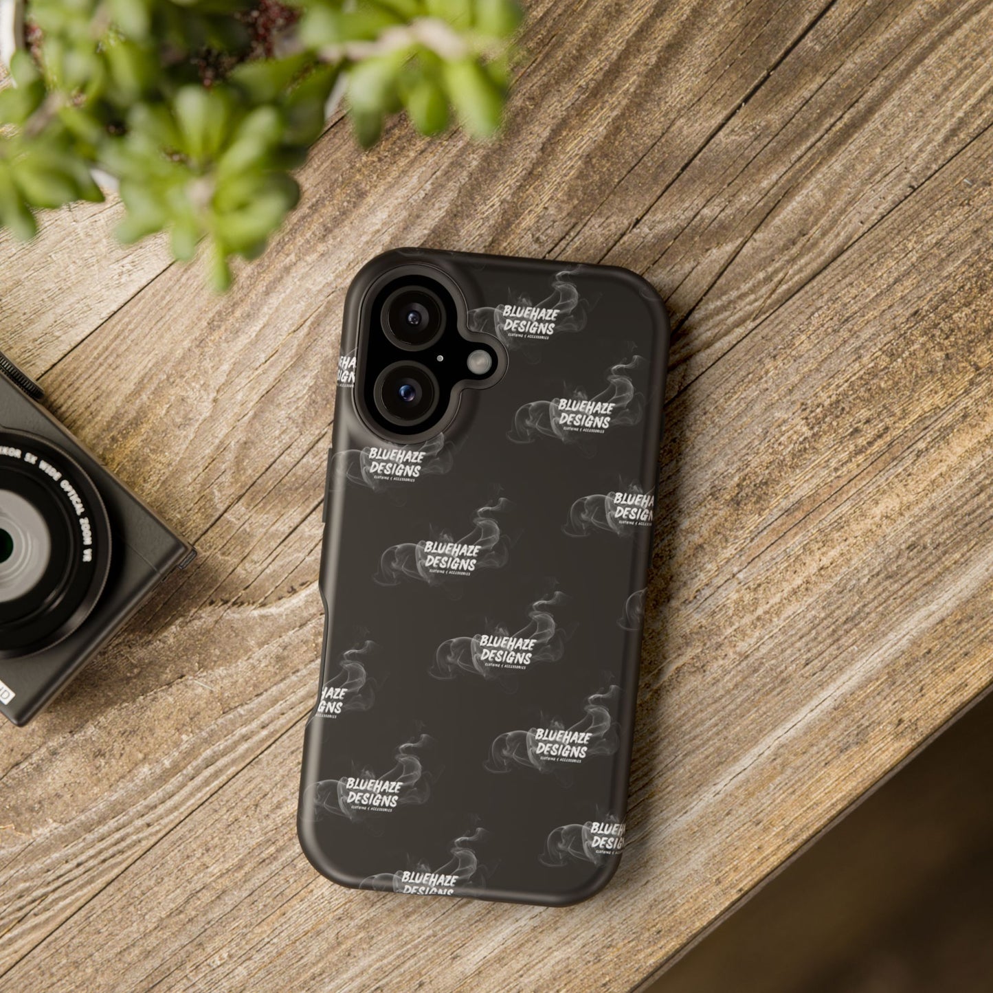 BlueHaze Designs Smoke logo Phone case