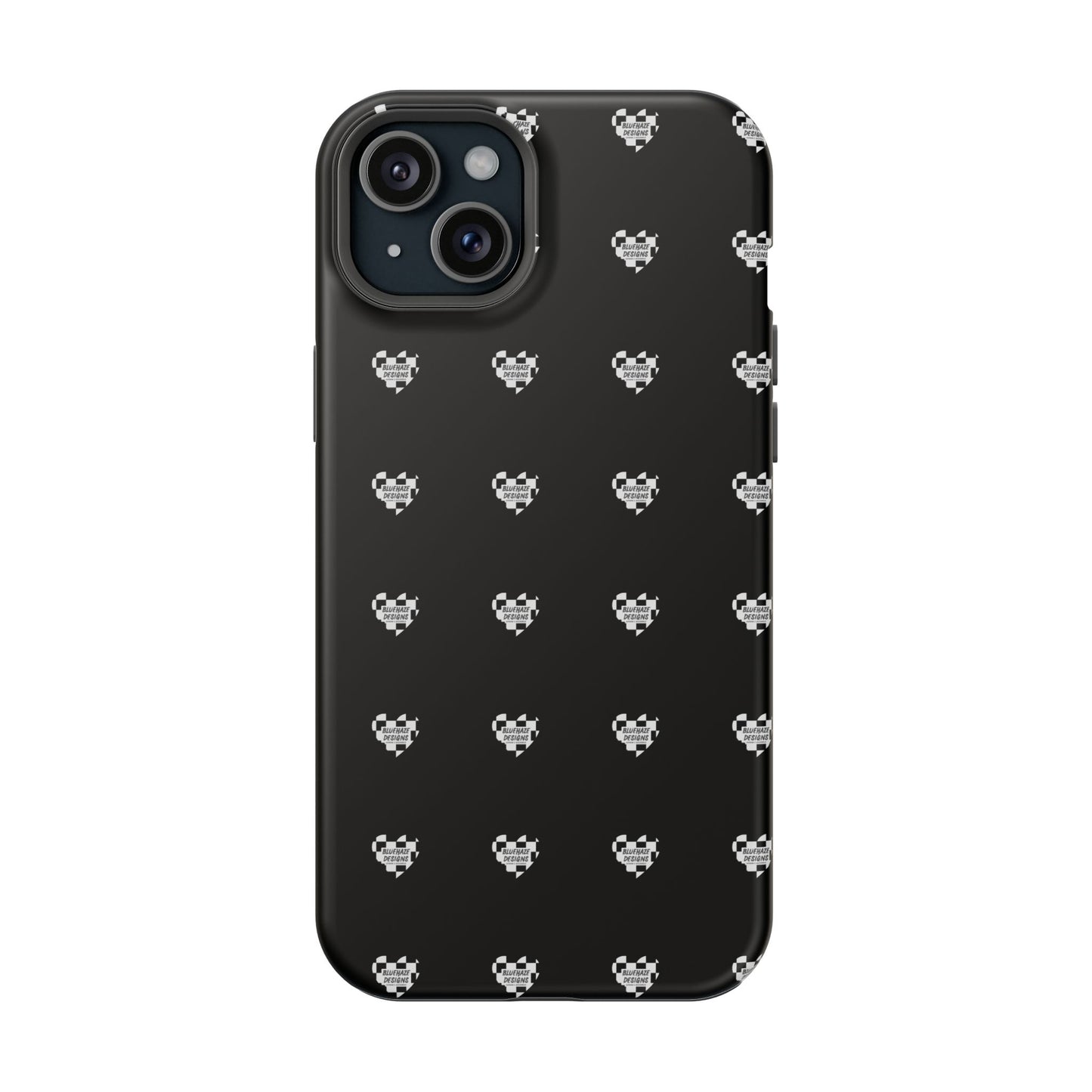 BlueHaze Designs Heart Pattern logo Phone case