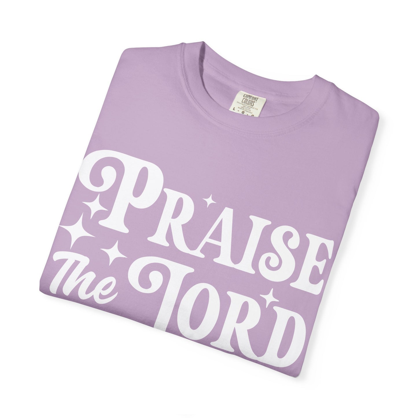 Praise the Lord Unisex Tee - Comfortable Garment-Dyed T-shirt, Faith-Based Apparel, Church Outfits, Christian Gifts, Inspirational Wear