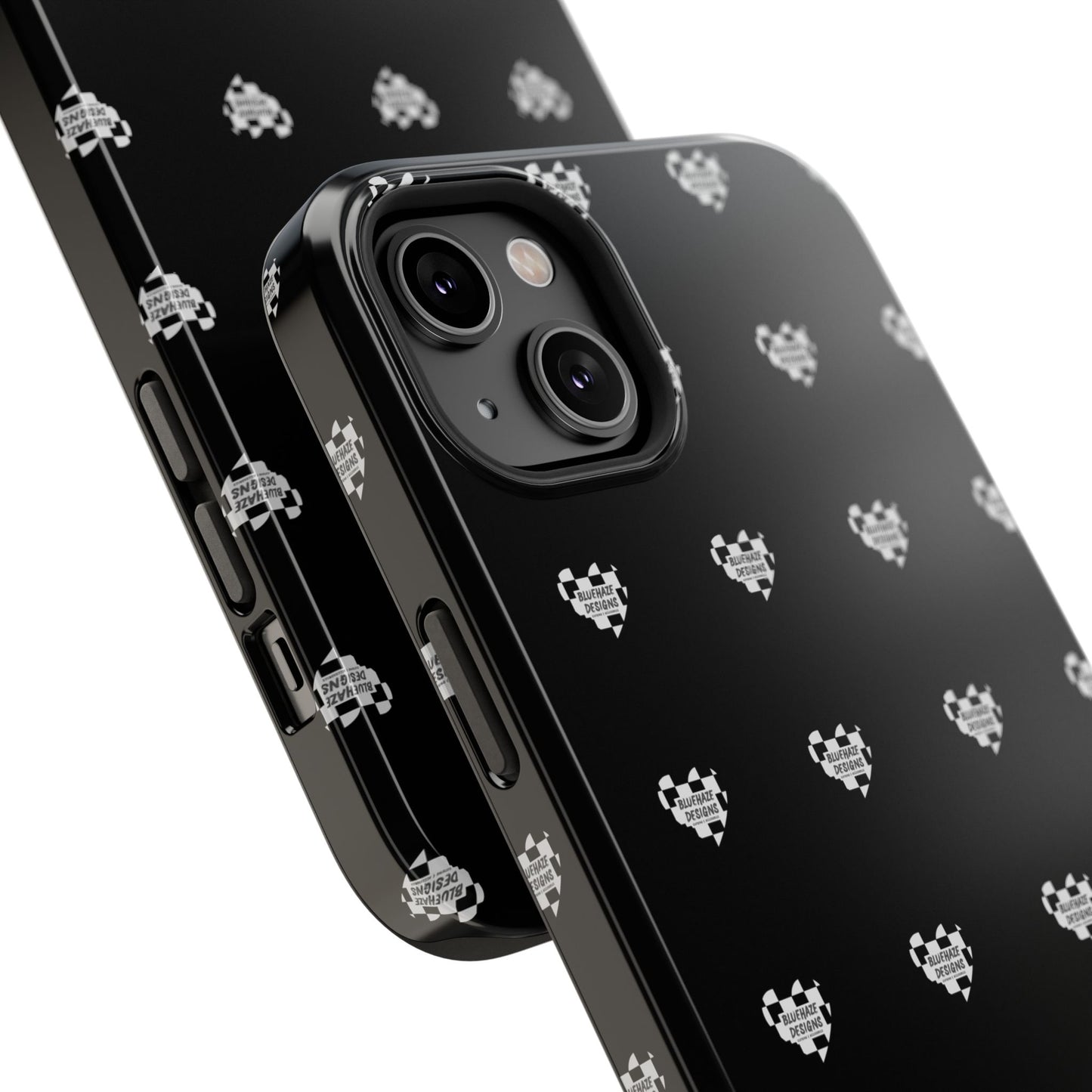 BlueHaze Designs Heart Pattern logo Phone case