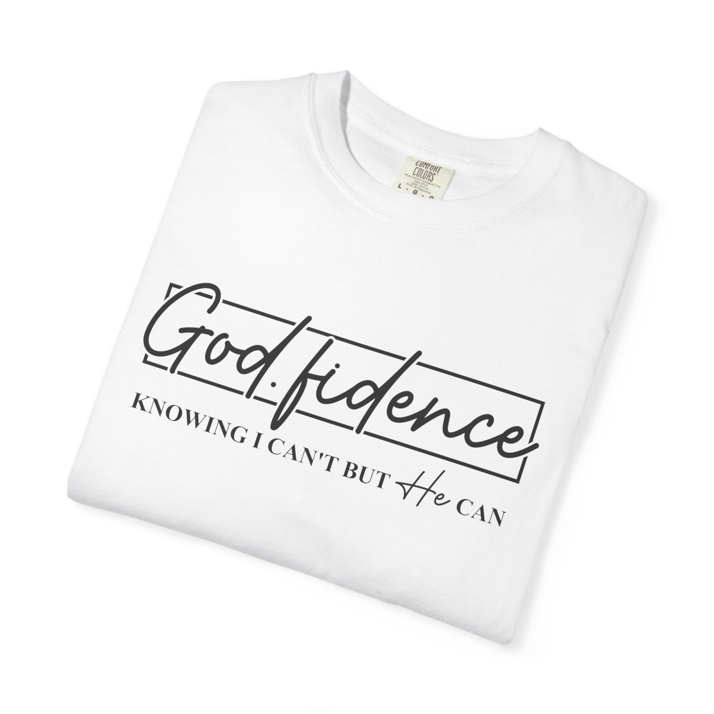 Inspirational Unisex T-shirt, Godfidence Tee, Motivational Apparel, Gift for Him/Her, Positive Vibes Shirt, Everyday Wear