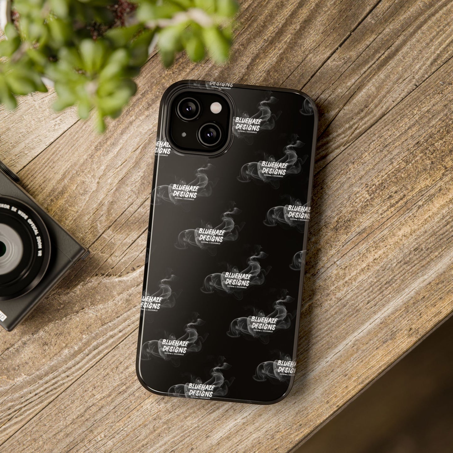 BlueHaze Designs Smoke logo Phone case