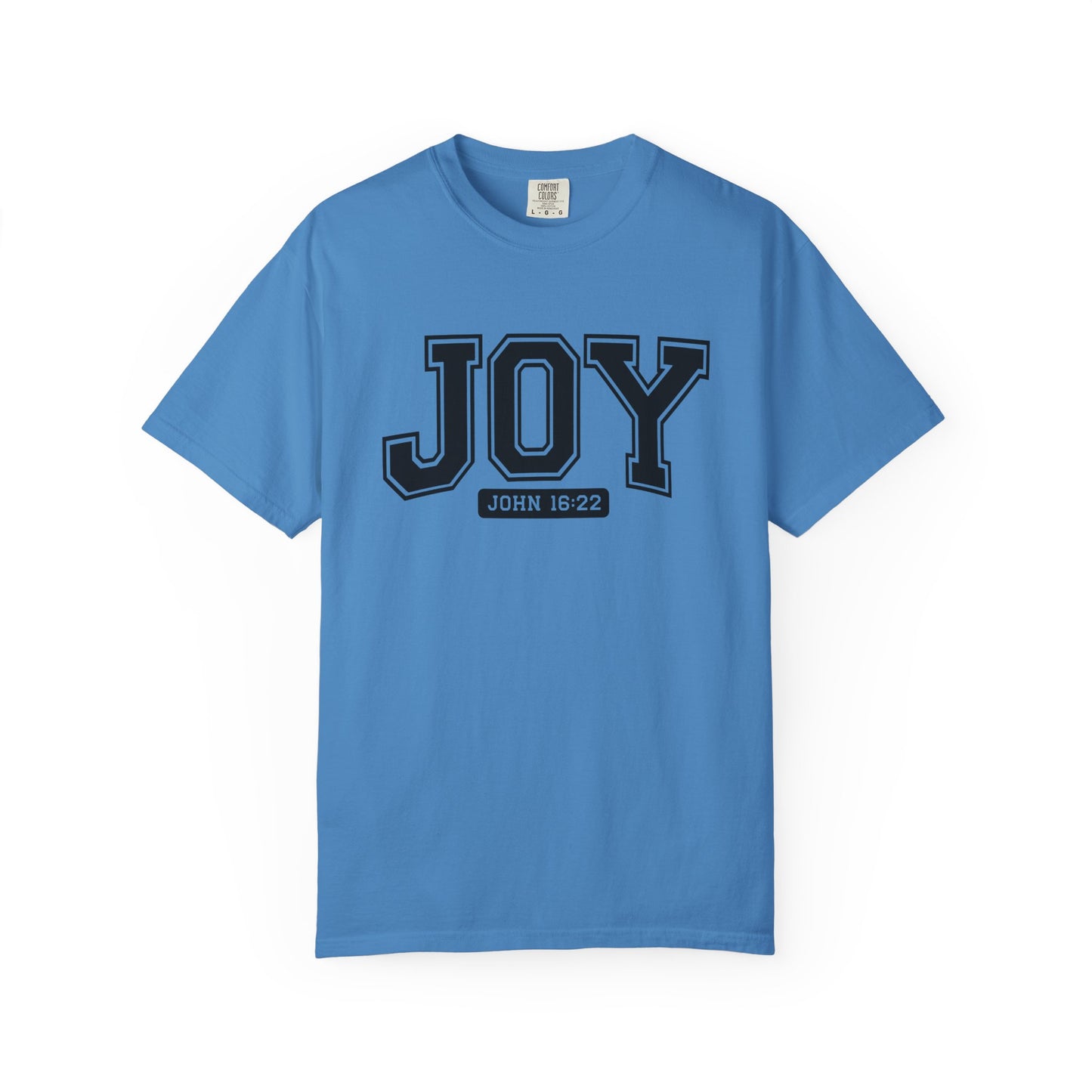 Unisex Joy T-Shirt, Christian Gift, Inspirational Tee, Scripture Apparel, Casual Outfit, Faith-Based Clothing