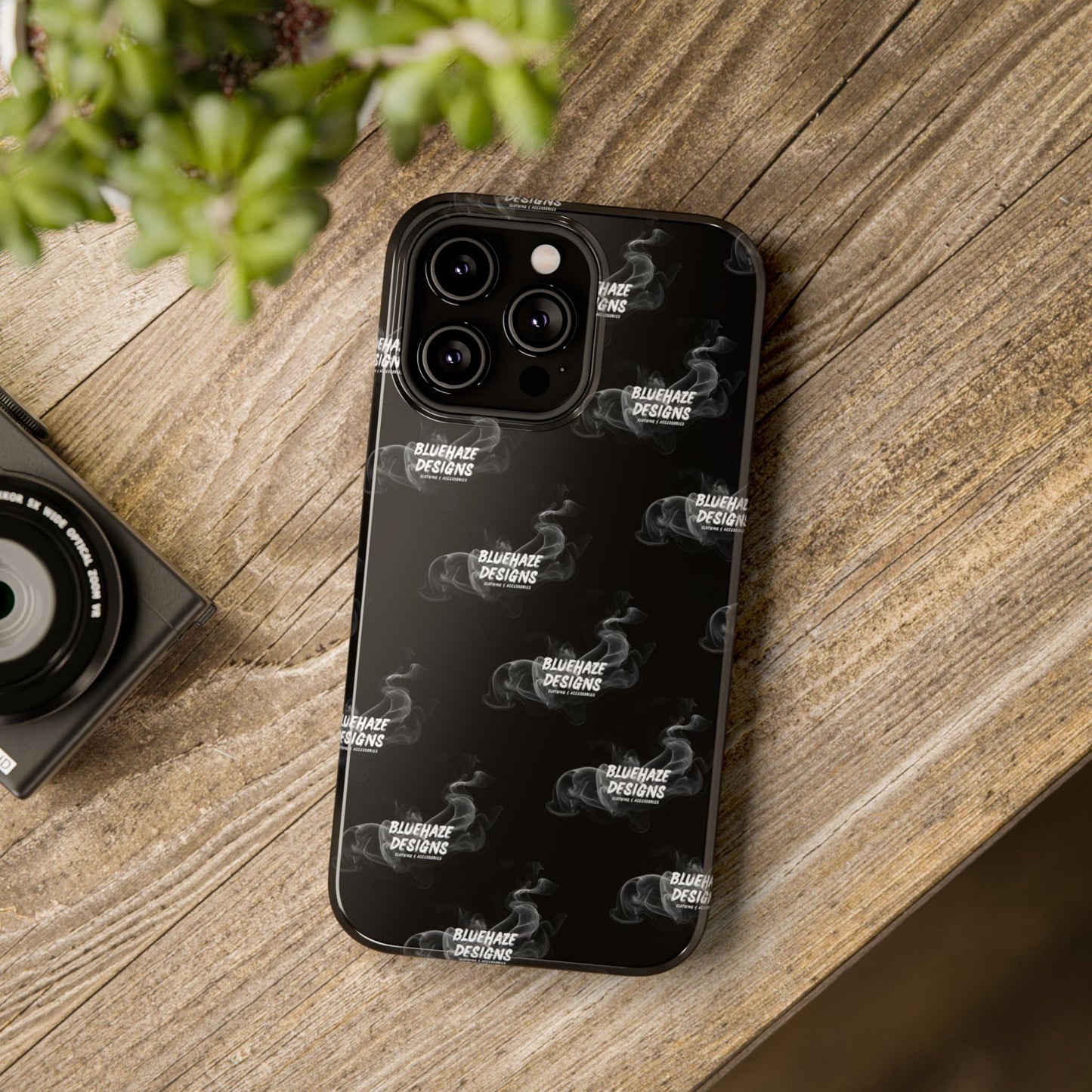 BlueHaze Designs Smoke logo Phone case