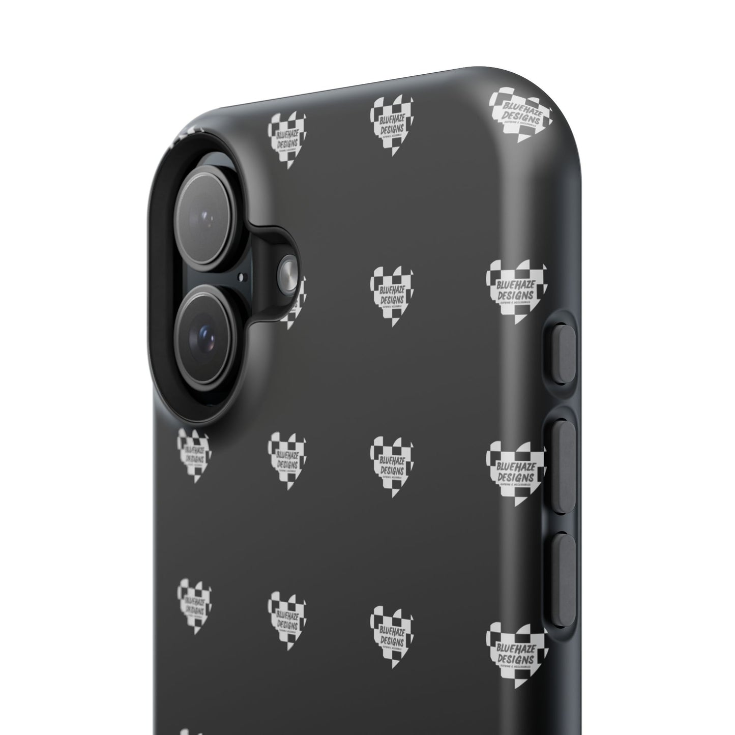 BlueHaze Designs Heart Pattern logo Phone case