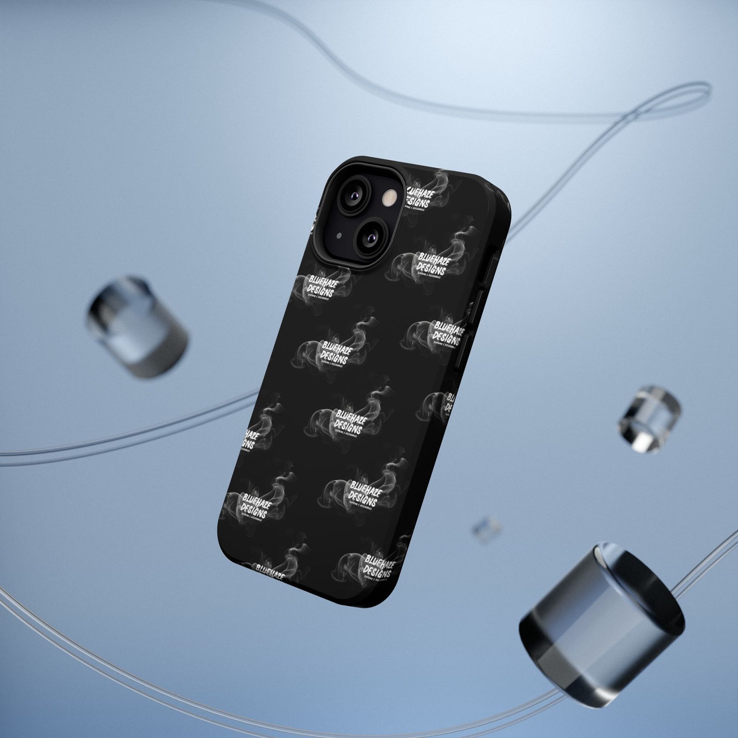 BlueHaze Designs Smoke logo Phone case