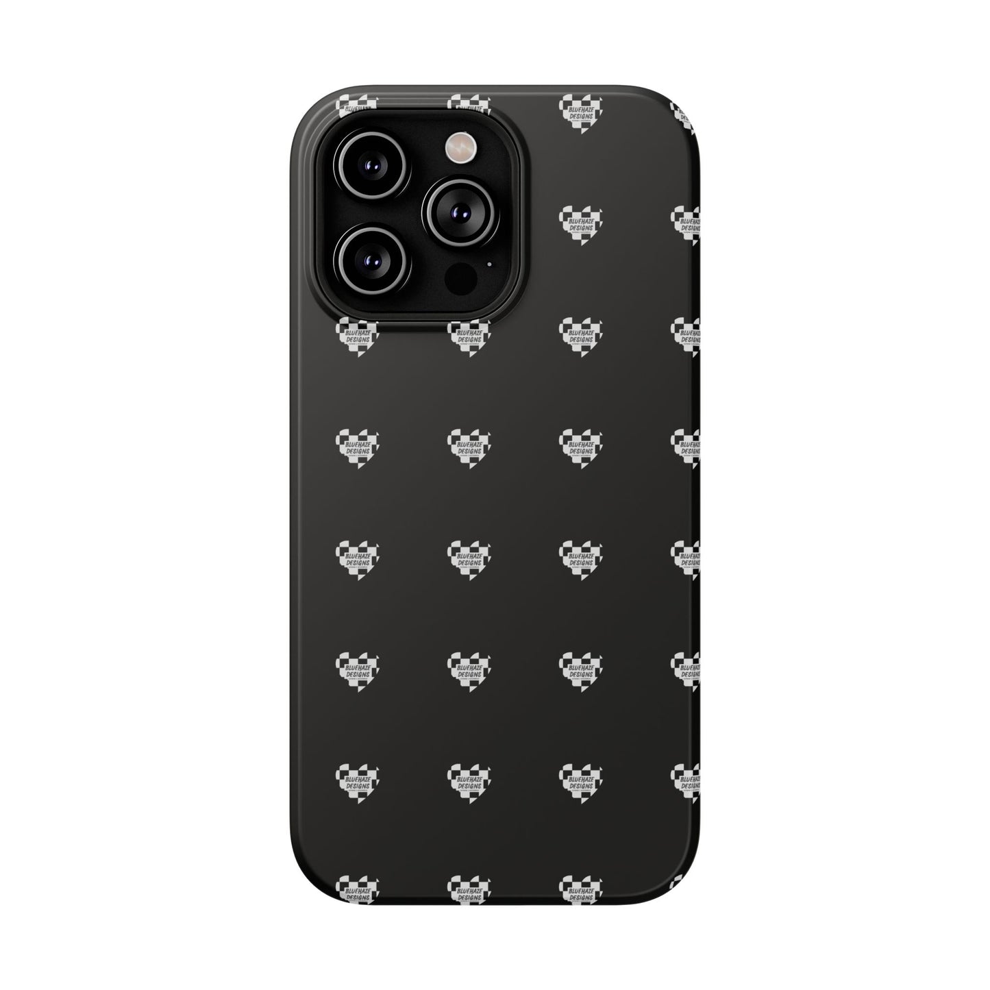 BlueHaze Designs Heart Pattern logo Phone case