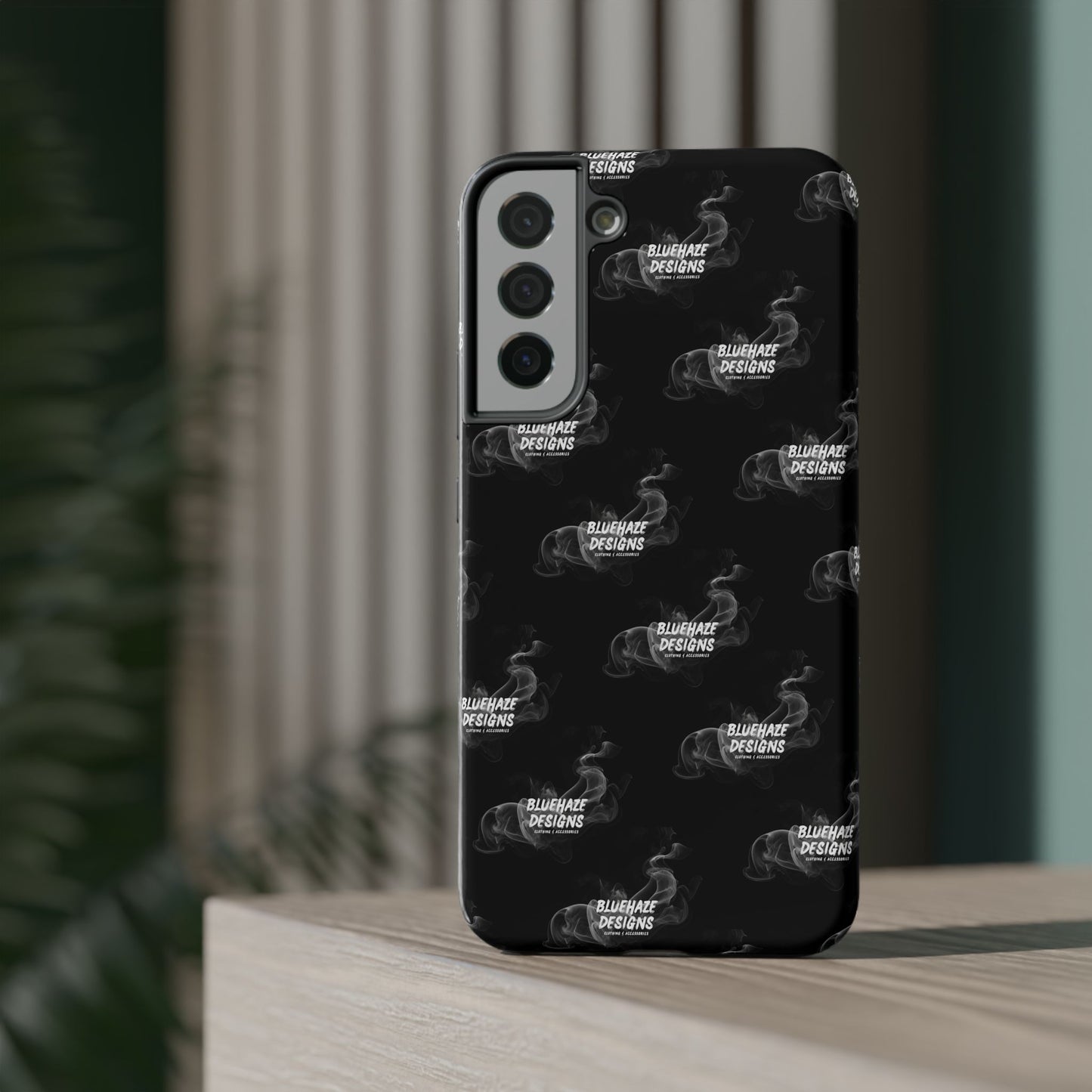 BlueHaze Designs Smoke logo Phone case