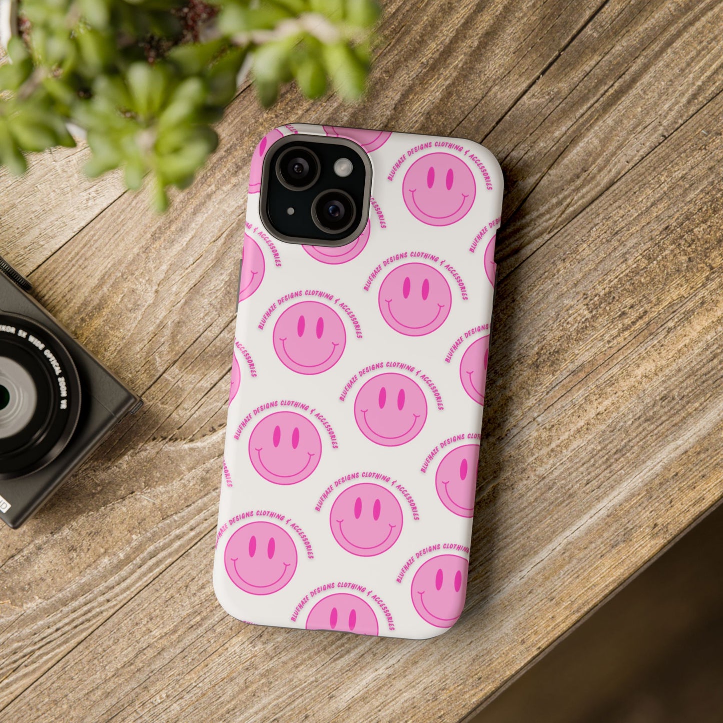 BlueHaze Designs Smiley Logo Phone case