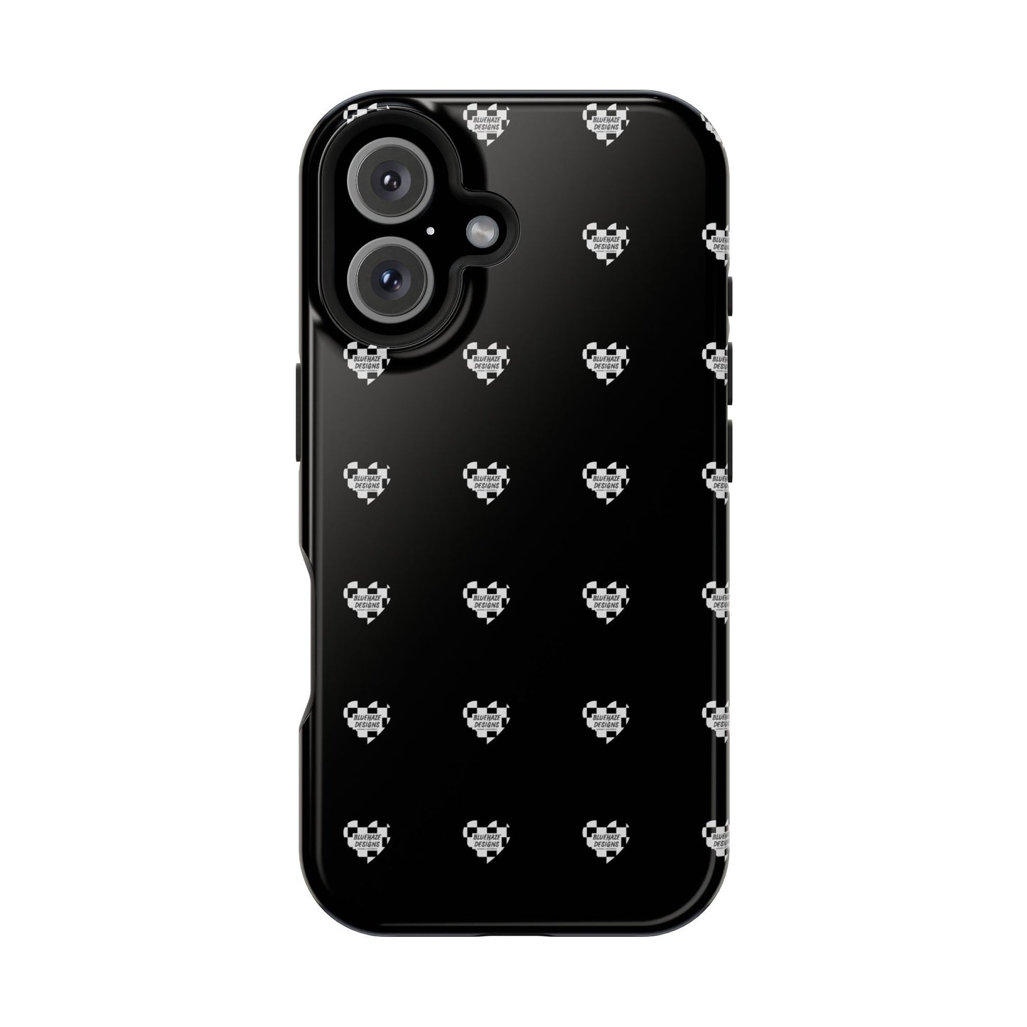 BlueHaze Designs Heart Pattern logo Phone case