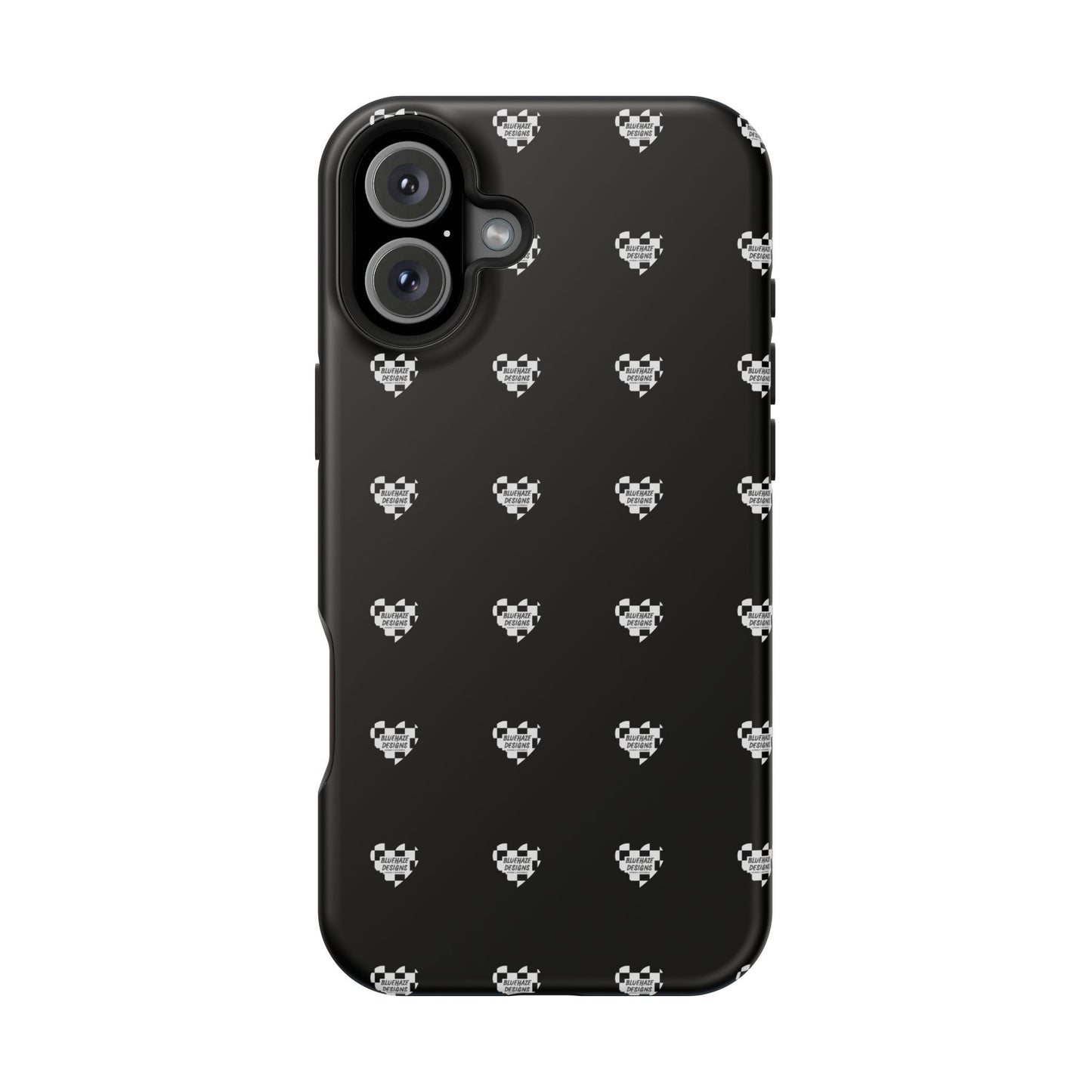 BlueHaze Designs Heart Pattern logo Phone case