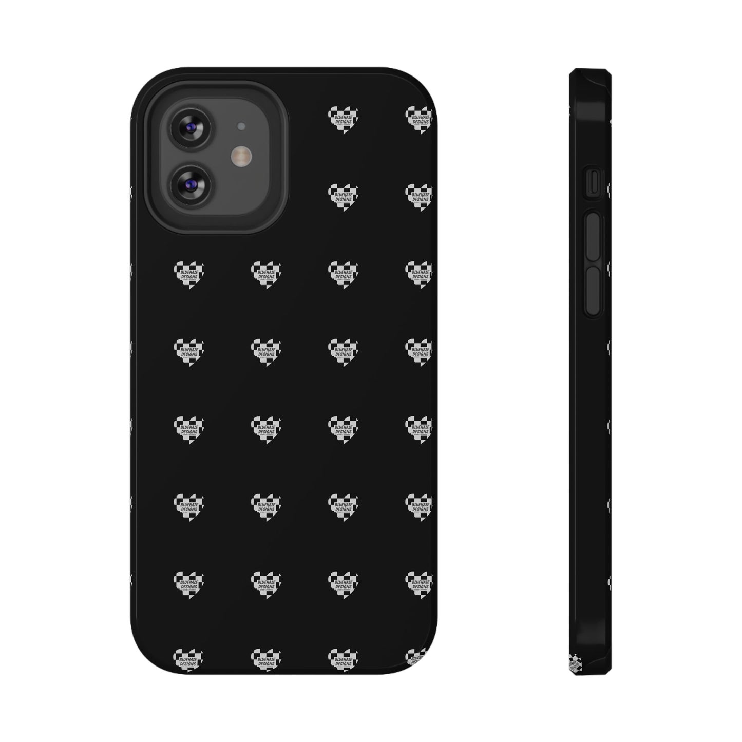 BlueHaze Designs Heart Pattern logo Phone case