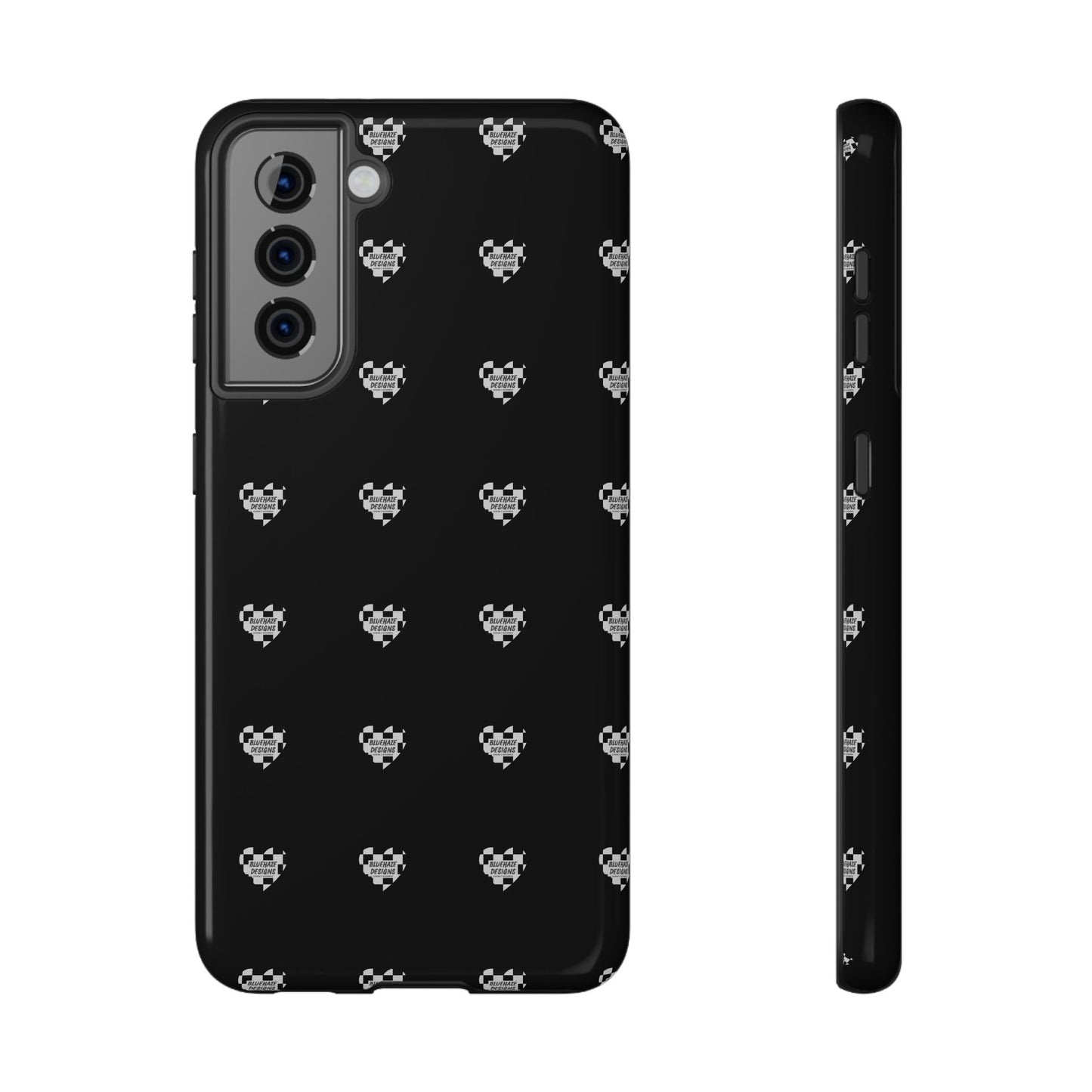 BlueHaze Designs Heart Pattern logo Phone case
